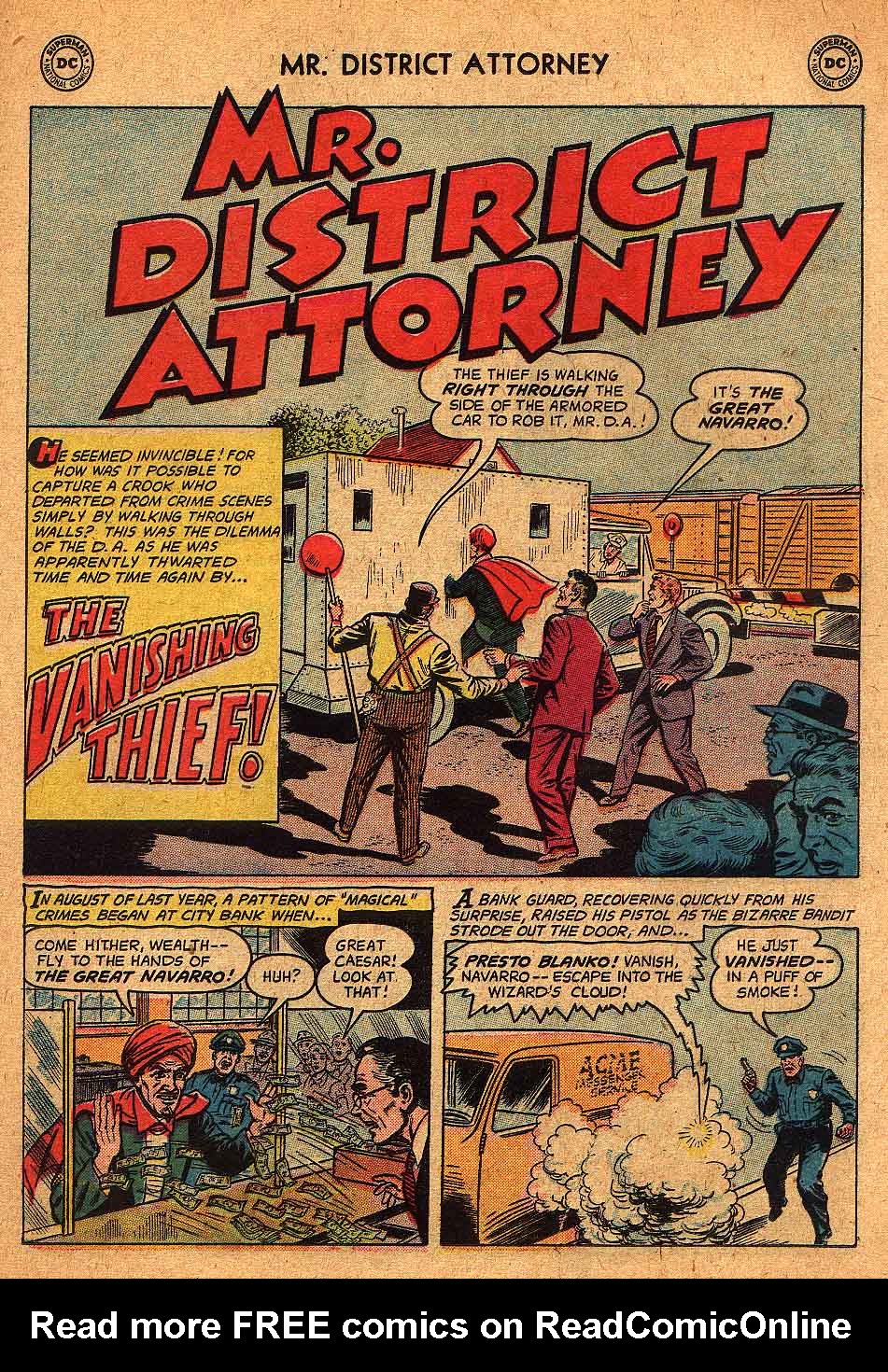 Read online Mr. District Attorney comic -  Issue #62 - 25