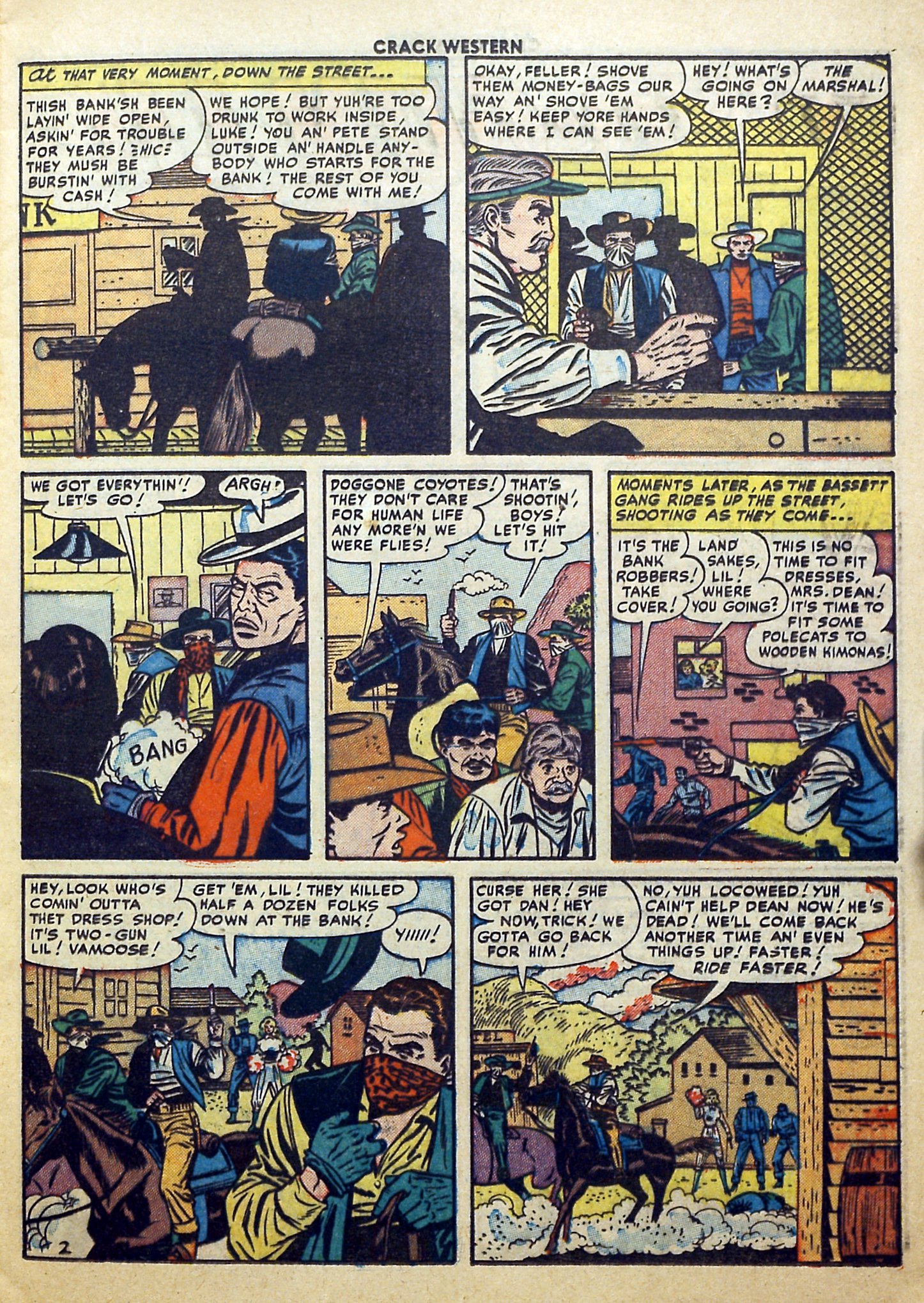 Read online Crack Western comic -  Issue #78 - 13