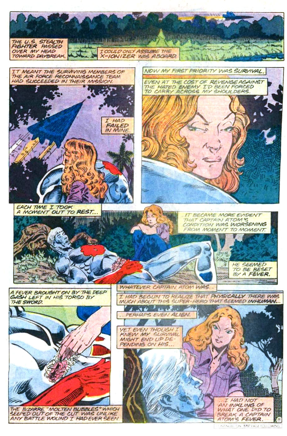Read online Captain Atom (1987) comic -  Issue #8 - 9