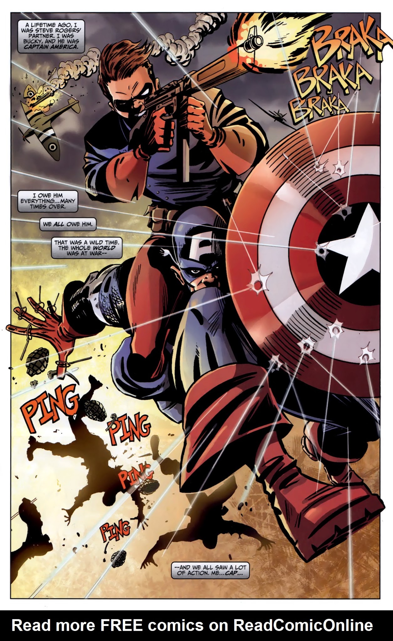 Read online Captain America: Forever Allies comic -  Issue #1 - 2