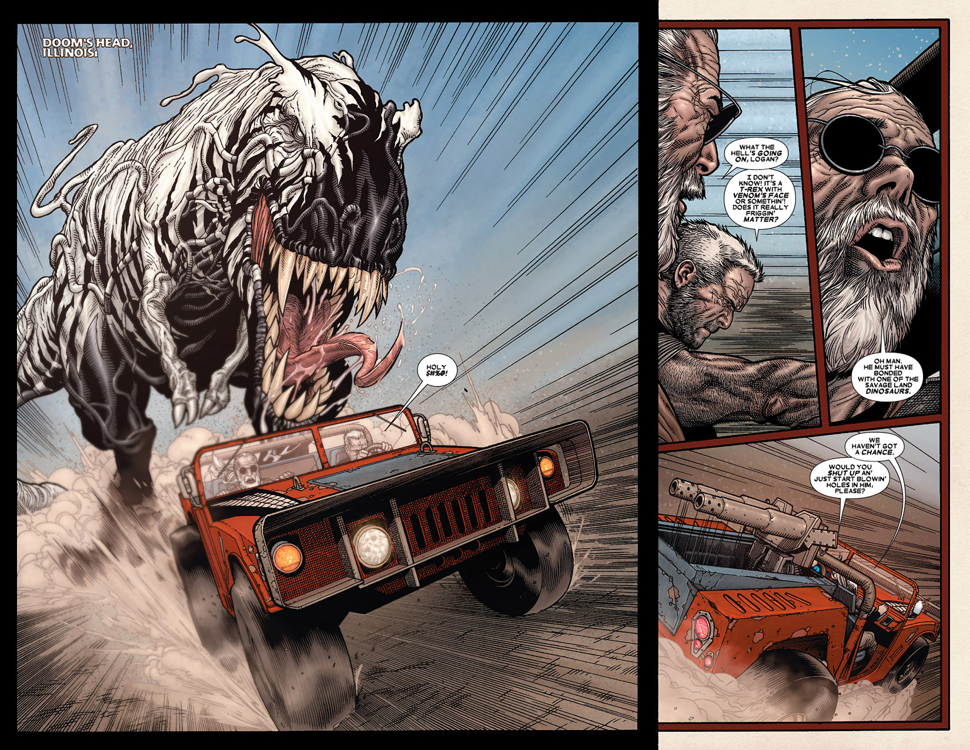 Read online Wolverine: Old Man Logan comic -  Issue # Full - 117
