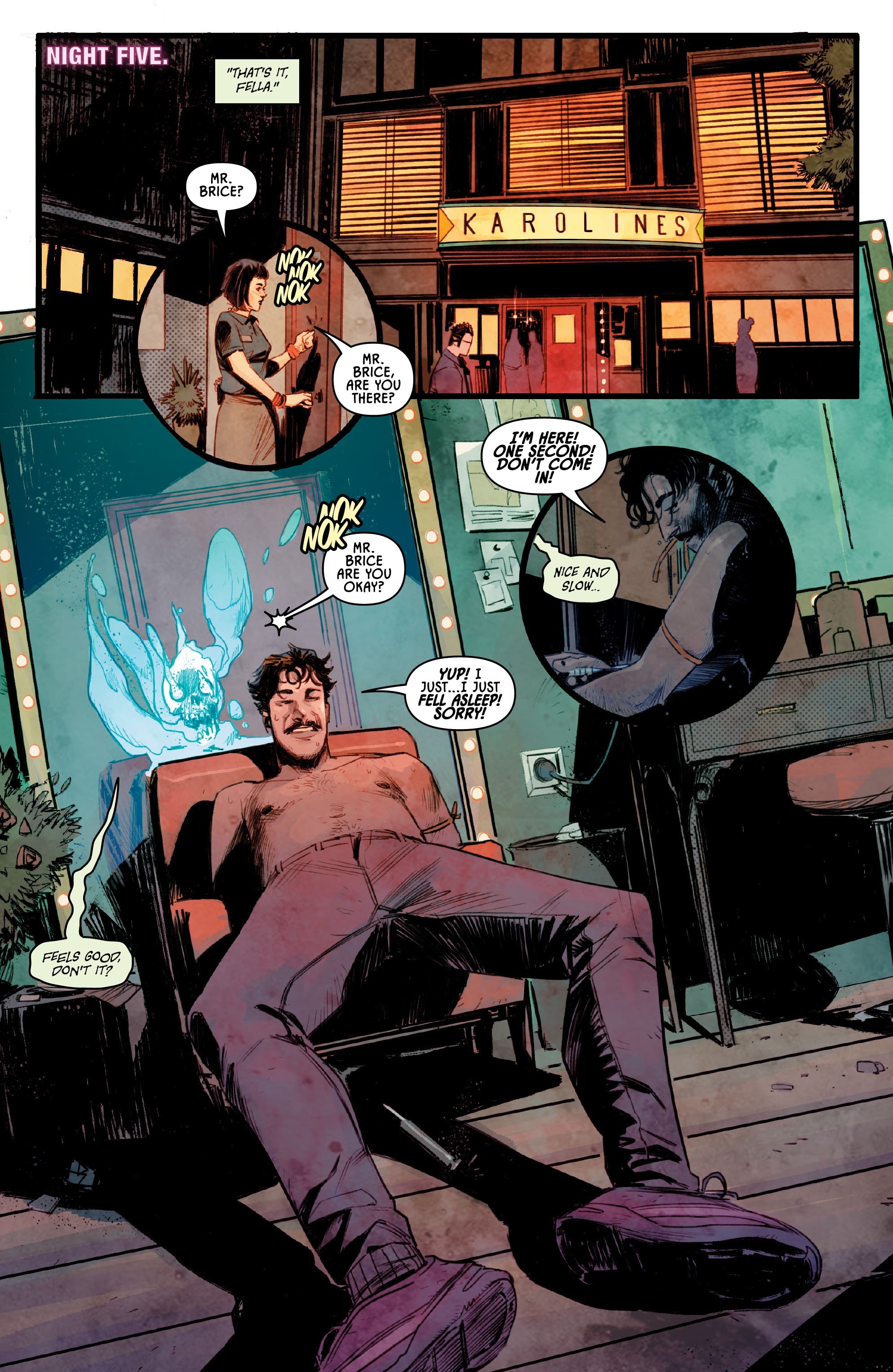 Read online Knock Em Dead comic -  Issue #4 - 14