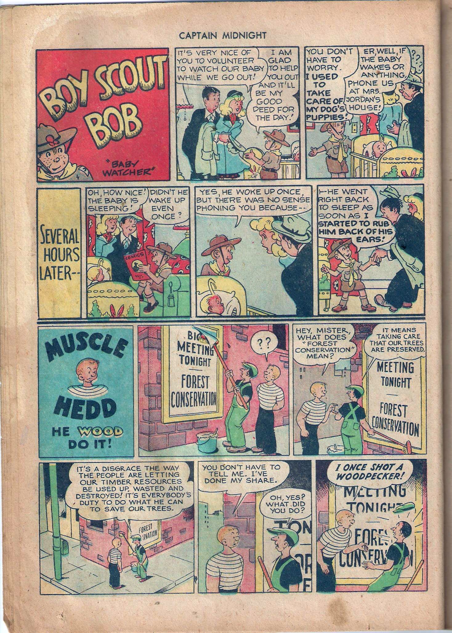 Read online Captain Midnight (1942) comic -  Issue #59 - 13