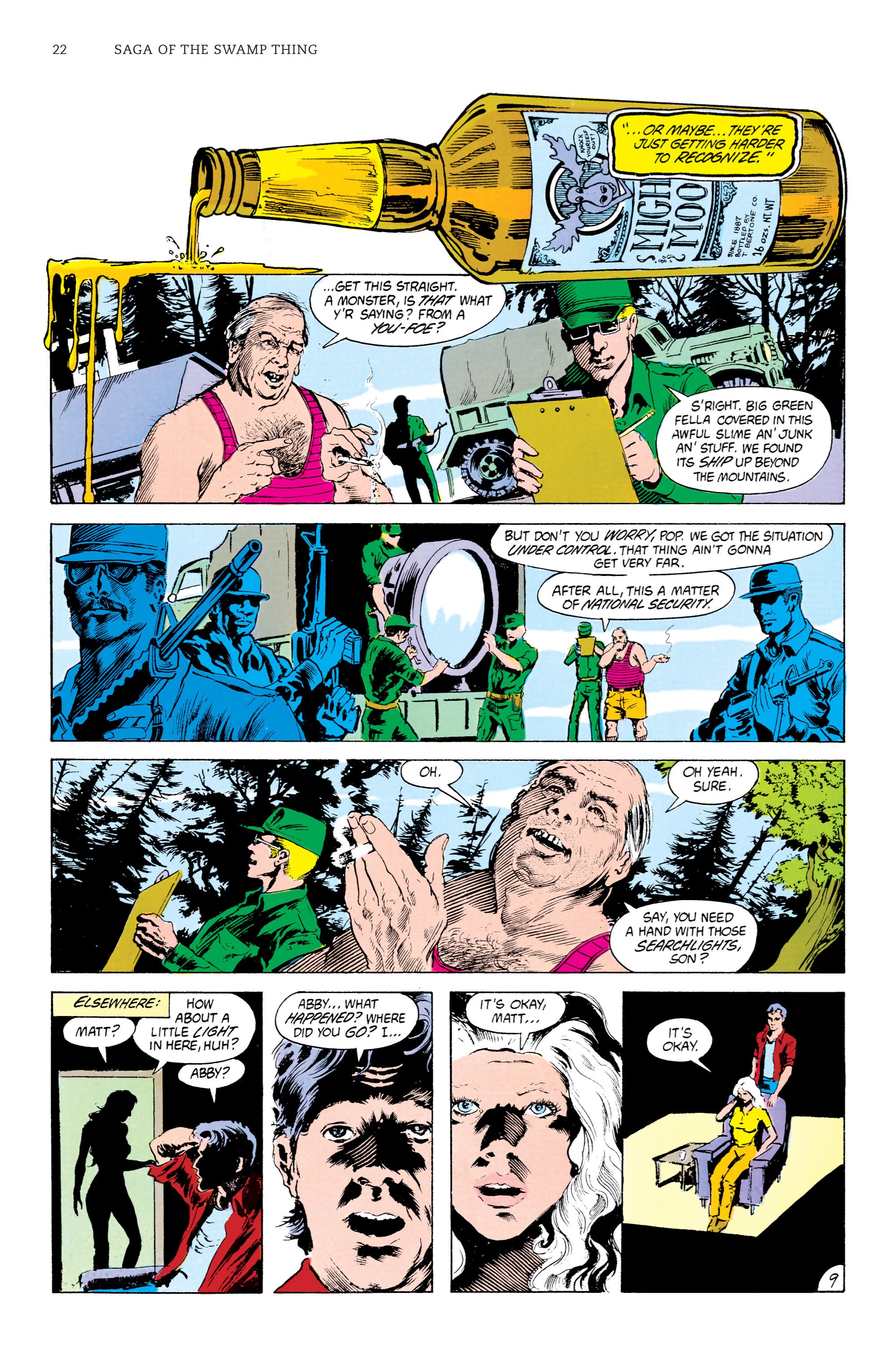 Read online Saga of the Swamp Thing comic -  Issue # TPB 1 (Part 1) - 22
