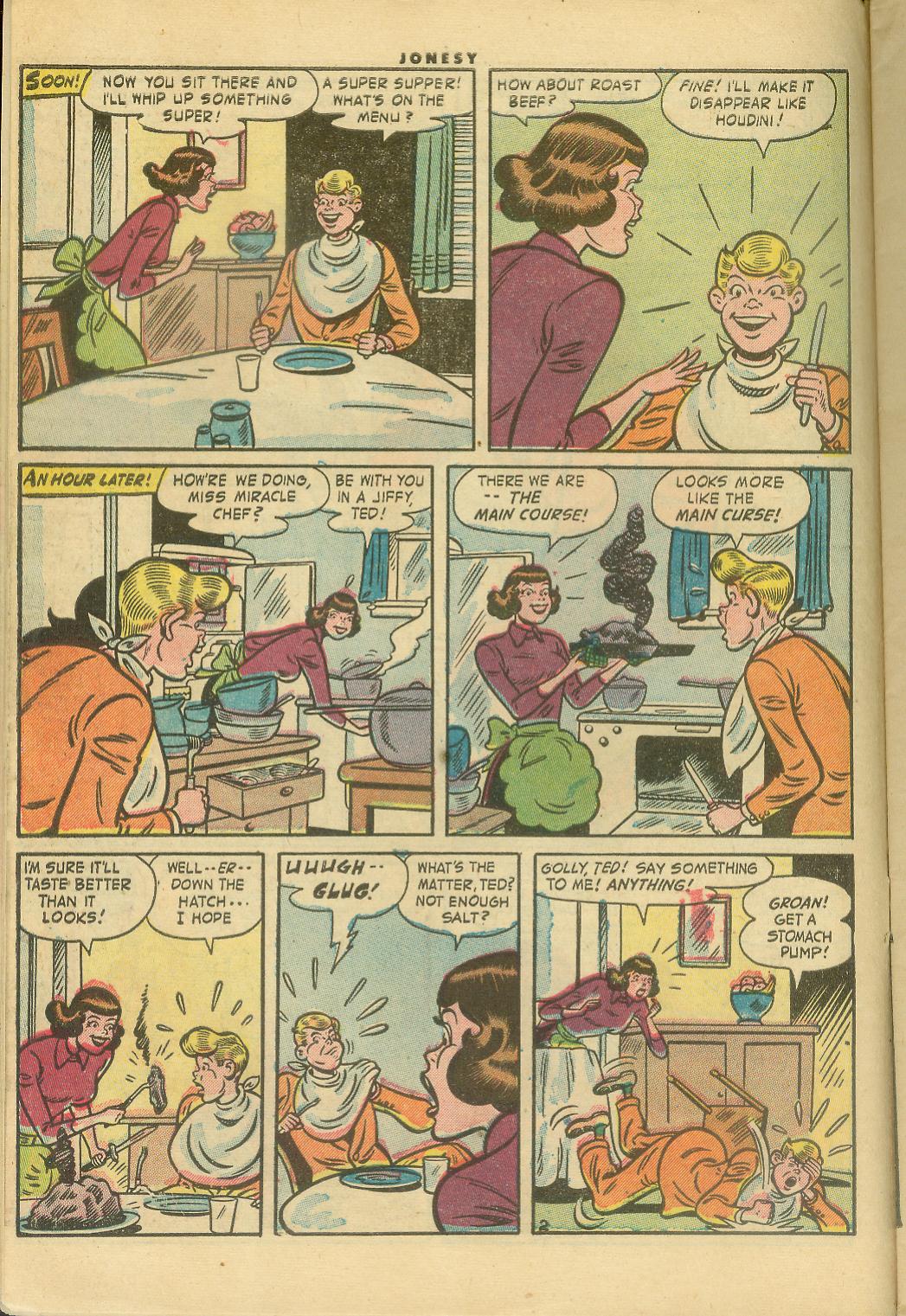 Read online Jonesy (1953) comic -  Issue #7 - 10