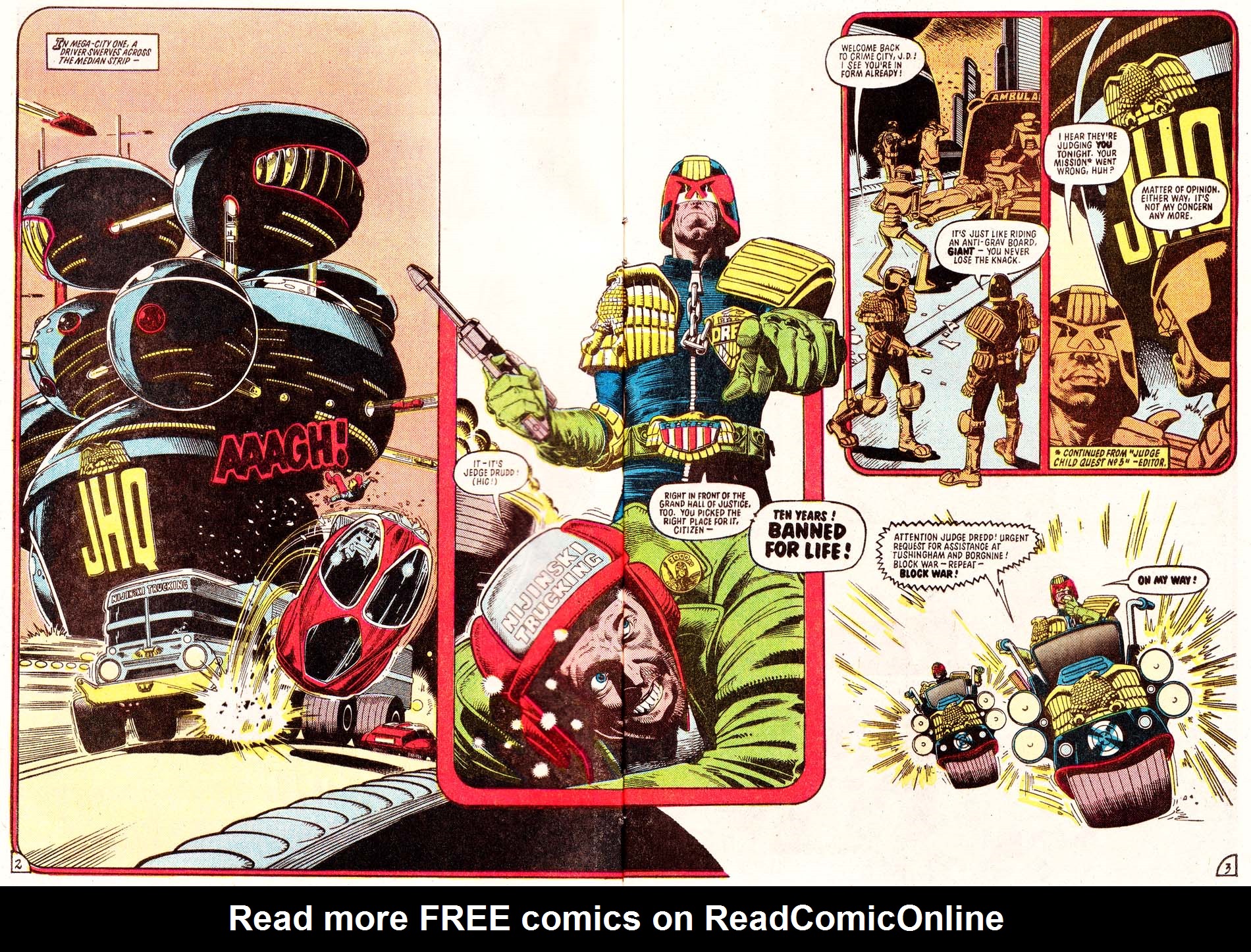 Read online Judge Dredd (1983) comic -  Issue #15 - 4