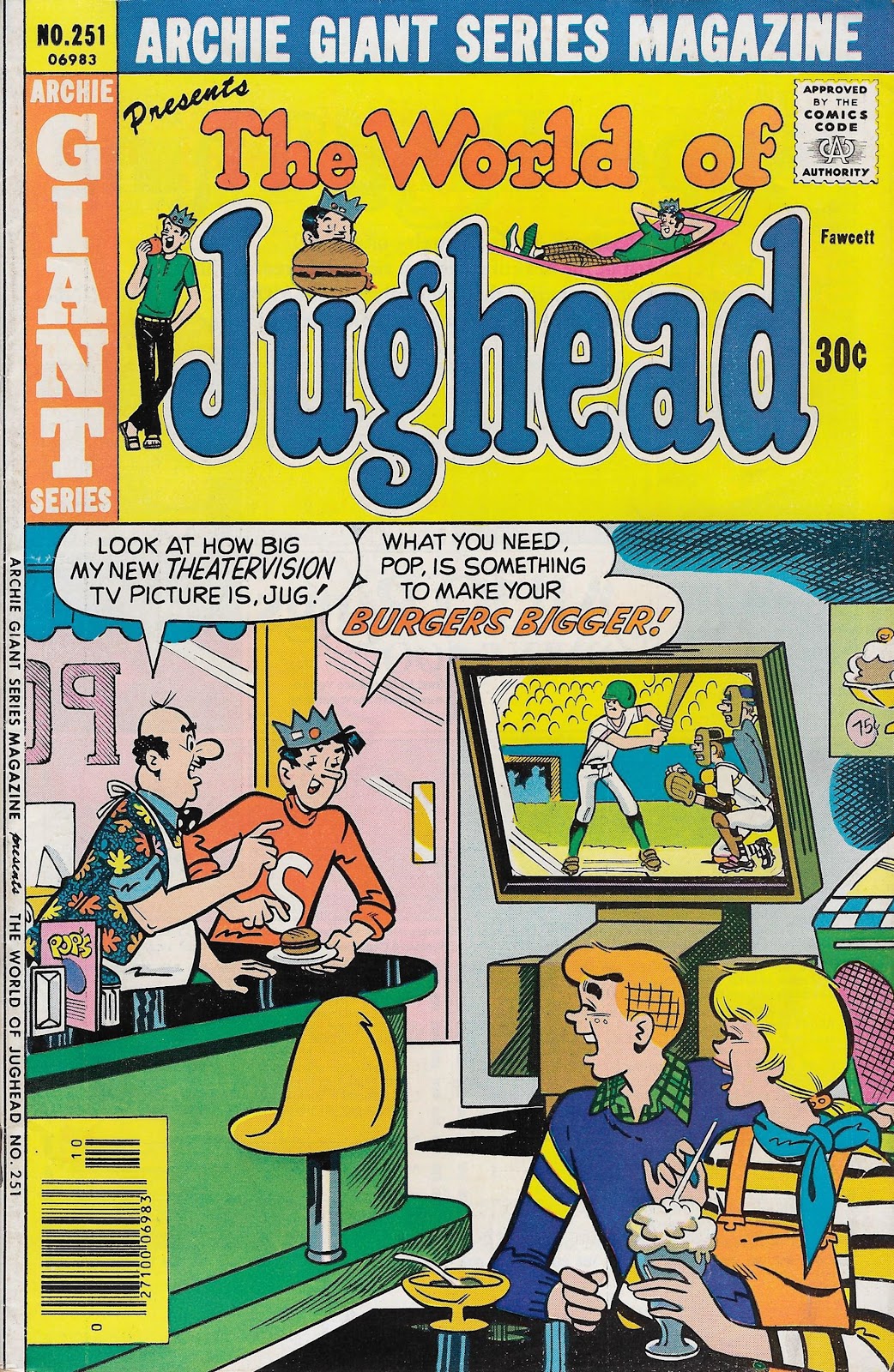 Archie Giant Series Magazine 251 Page 1