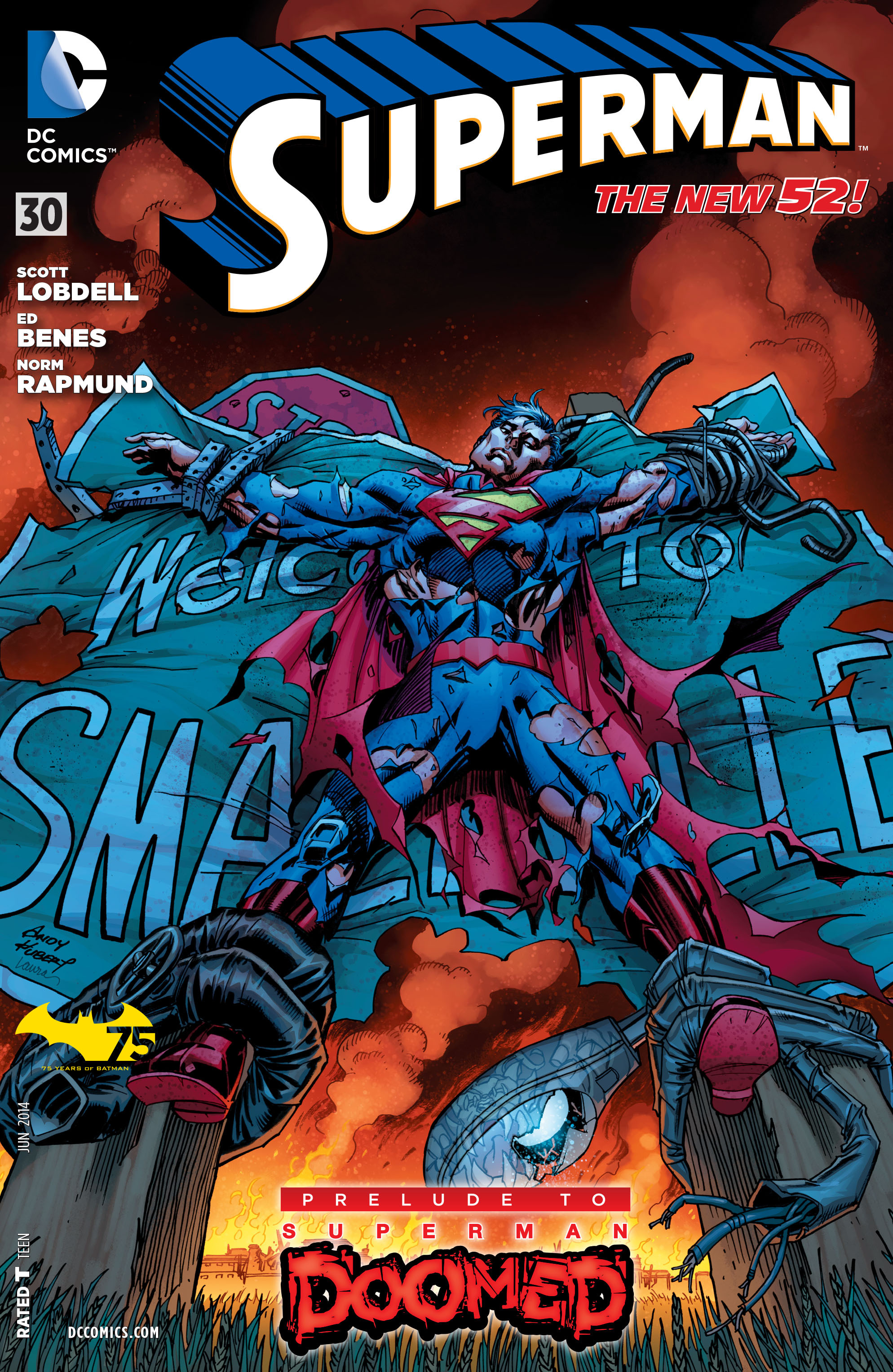 Read online Superman (2011) comic -  Issue #30 - 1