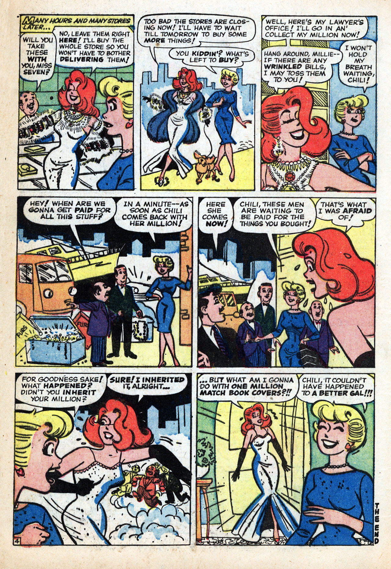 Read online A Date with Millie (1959) comic -  Issue #4 - 32