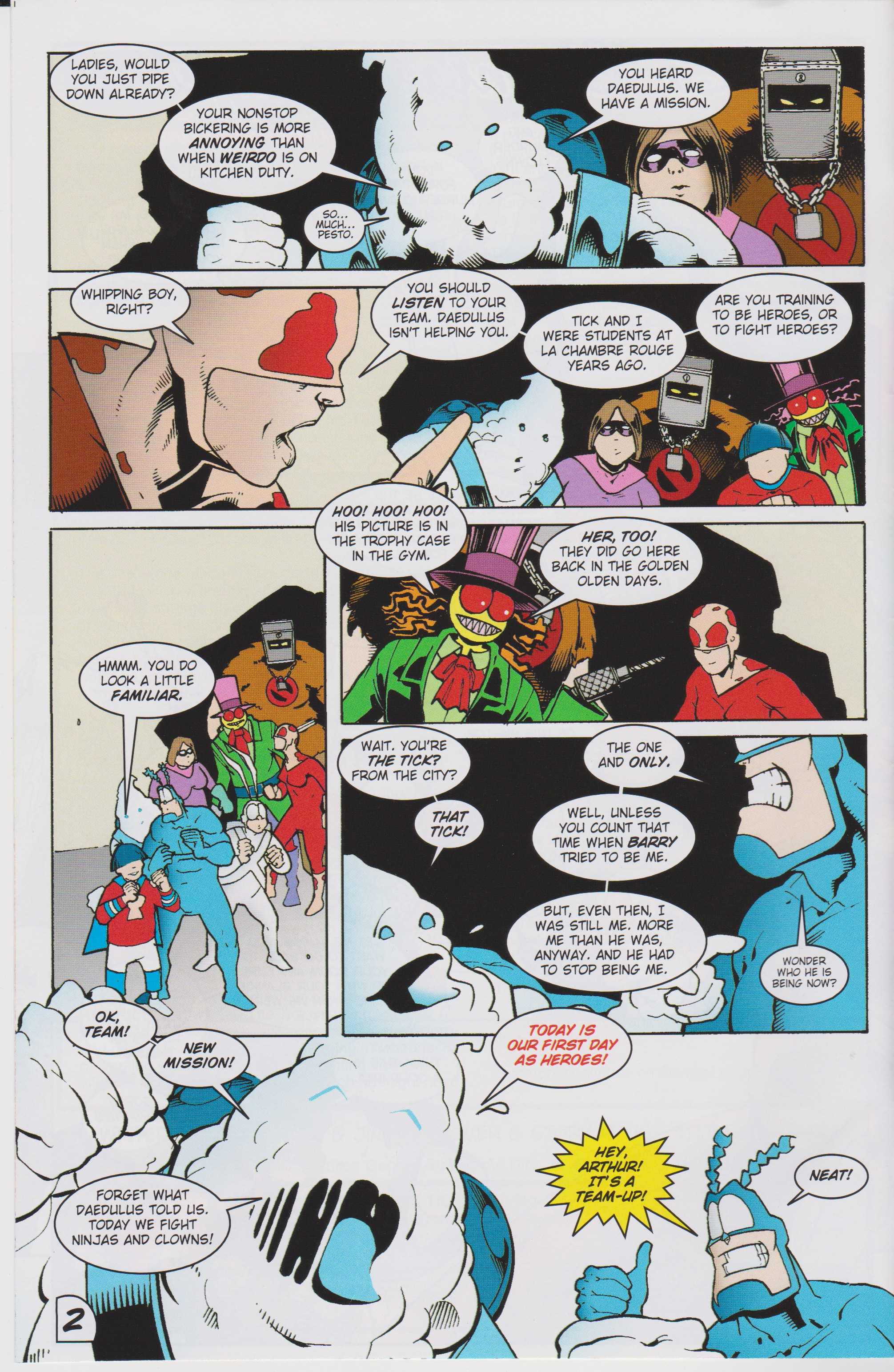 Read online The Tick 2017 comic -  Issue #4 - 4