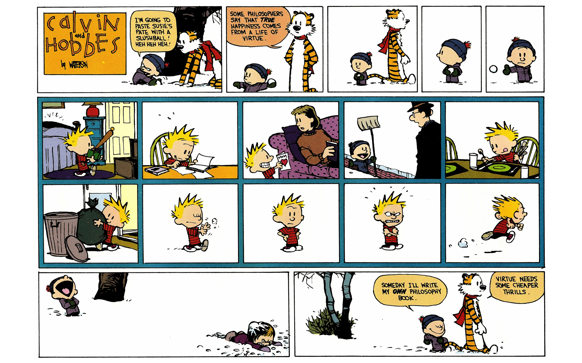 Read online Calvin and Hobbes comic -  Issue #10 - 94