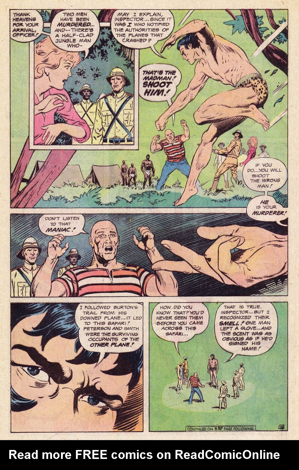 Read online Tarzan (1972) comic -  Issue #246 - 27