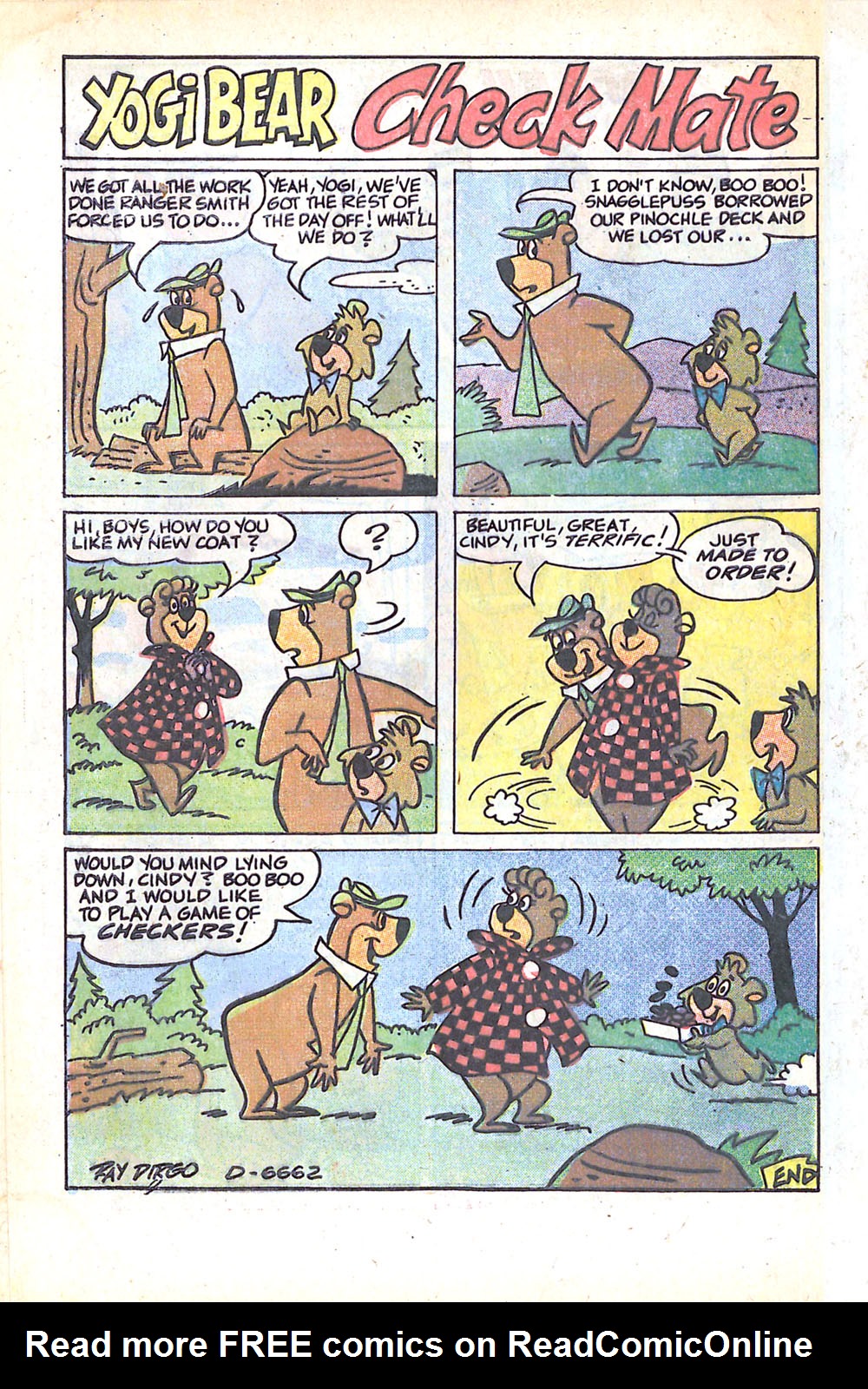 Read online Yogi Bear (1970) comic -  Issue #29 - 32