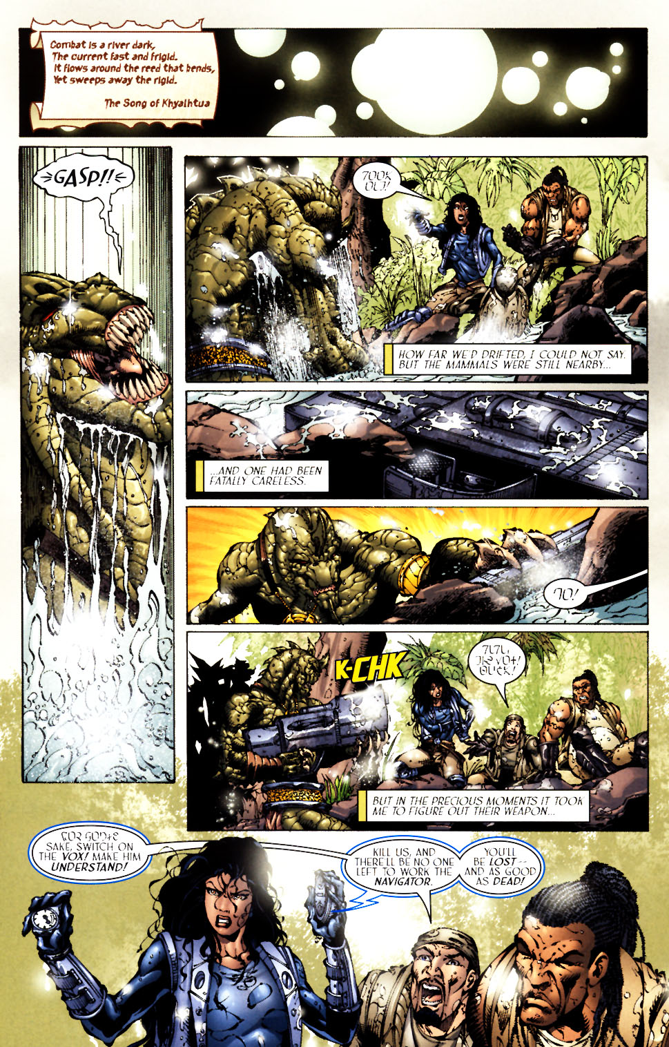 Read online Saurians: Unnatural Selection comic -  Issue #1 - 9