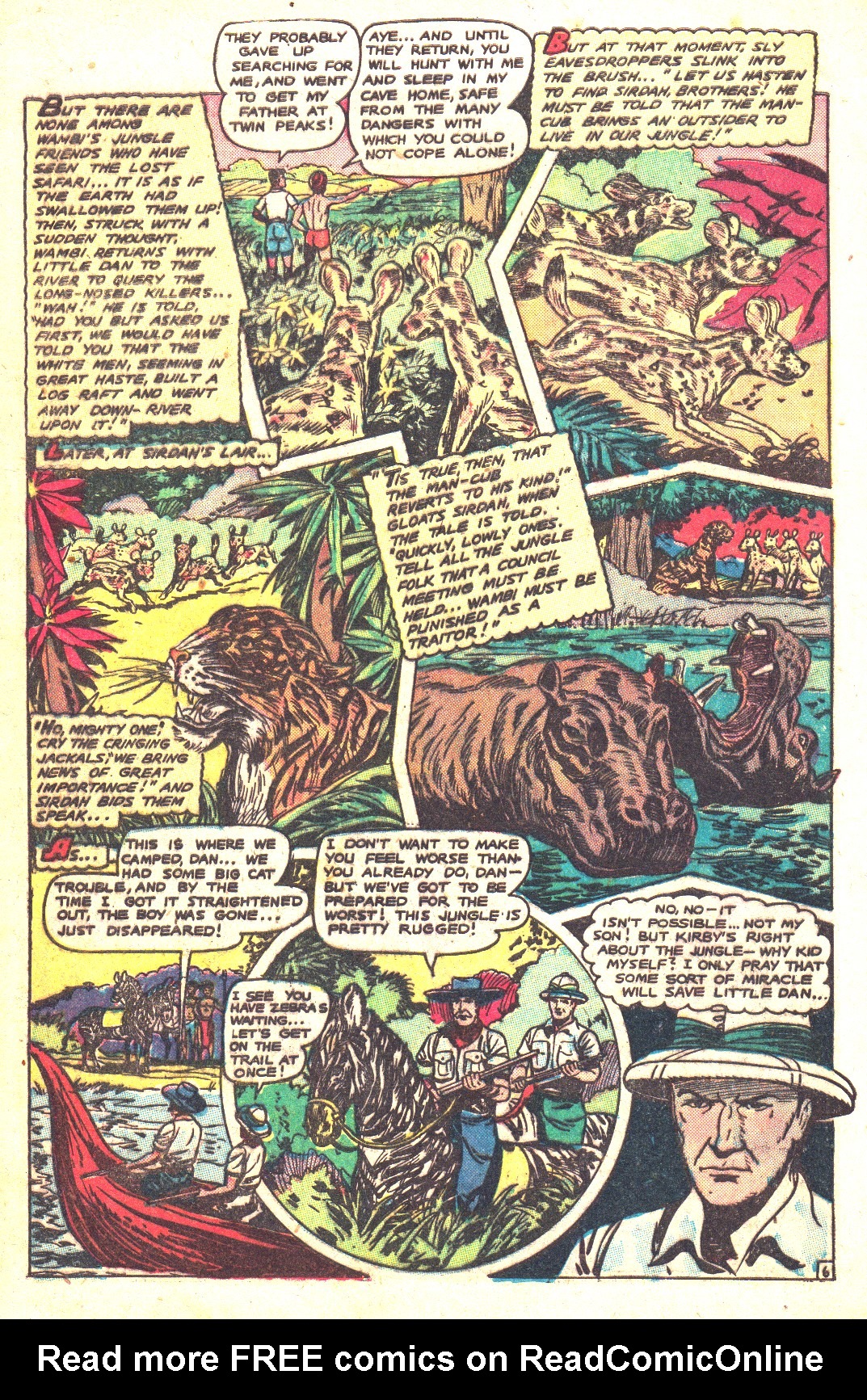 Read online Wambi Jungle Boy comic -  Issue #5 - 8