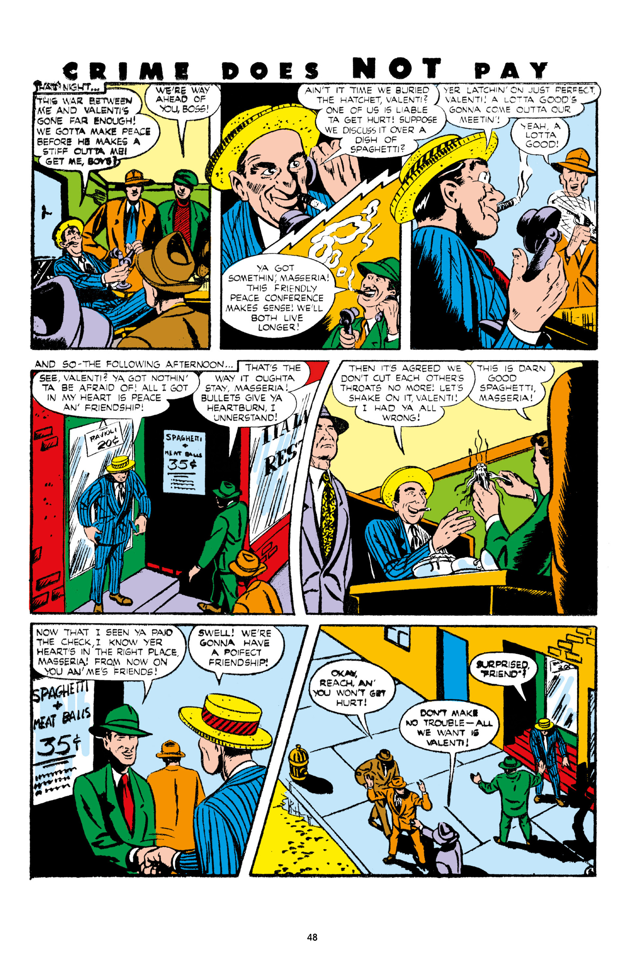 Read online Crime Does Not Pay Archives comic -  Issue # TPB 7 (Part 1) - 50