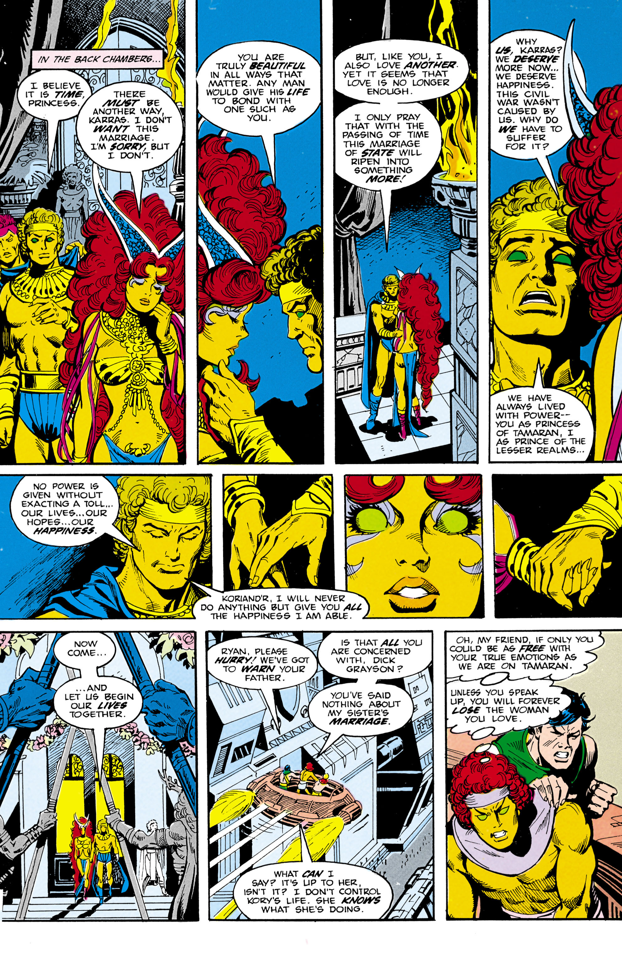 Read online The New Teen Titans (1984) comic -  Issue #17 - 10