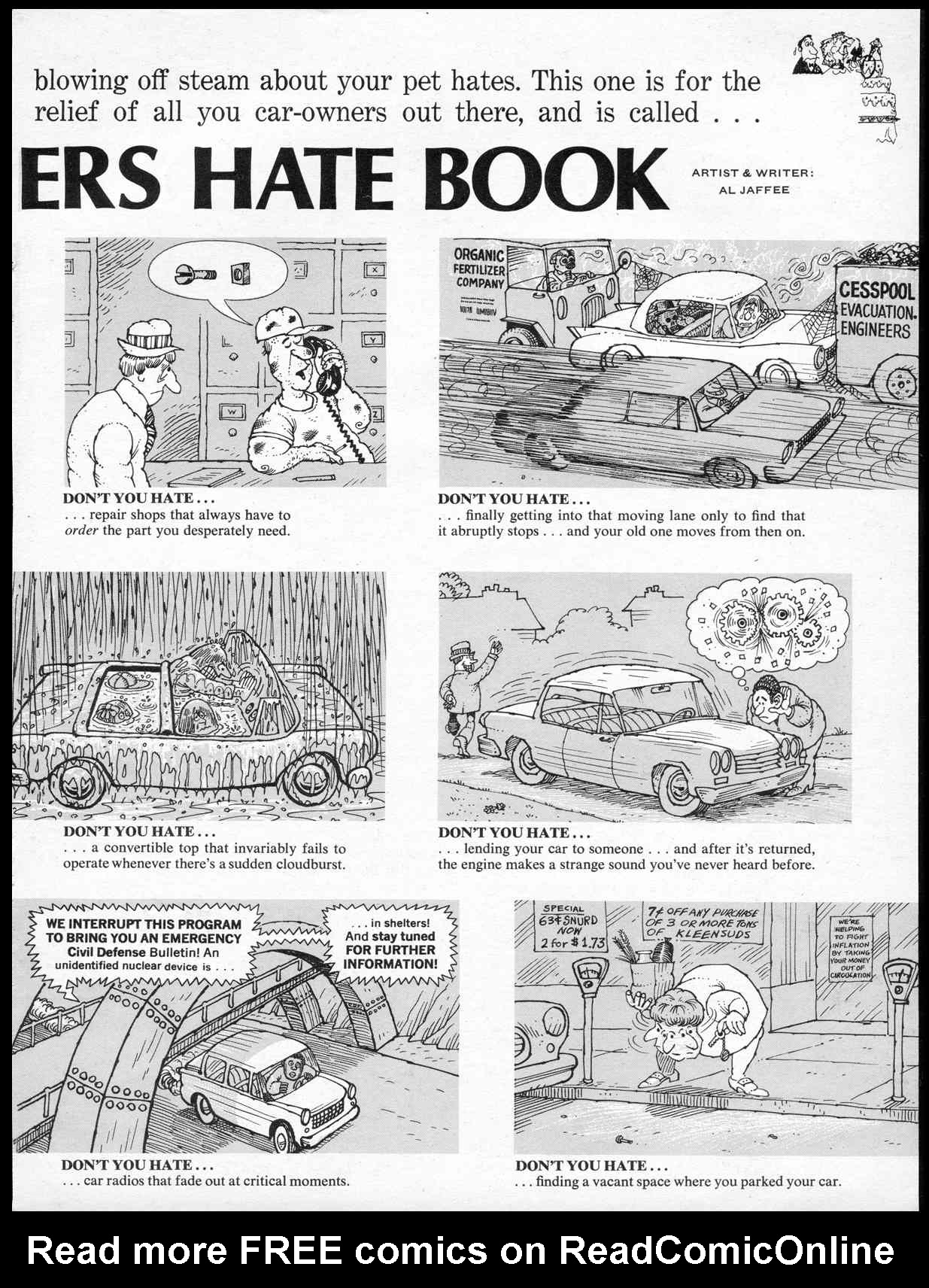 Read online MAD comic -  Issue #154 - 25