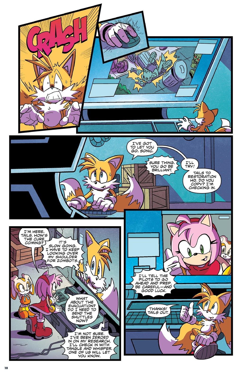Read online Sonic the Hedgehog (2018) comic -  Issue # _The IDW Collection 3 (Part 1) - 10