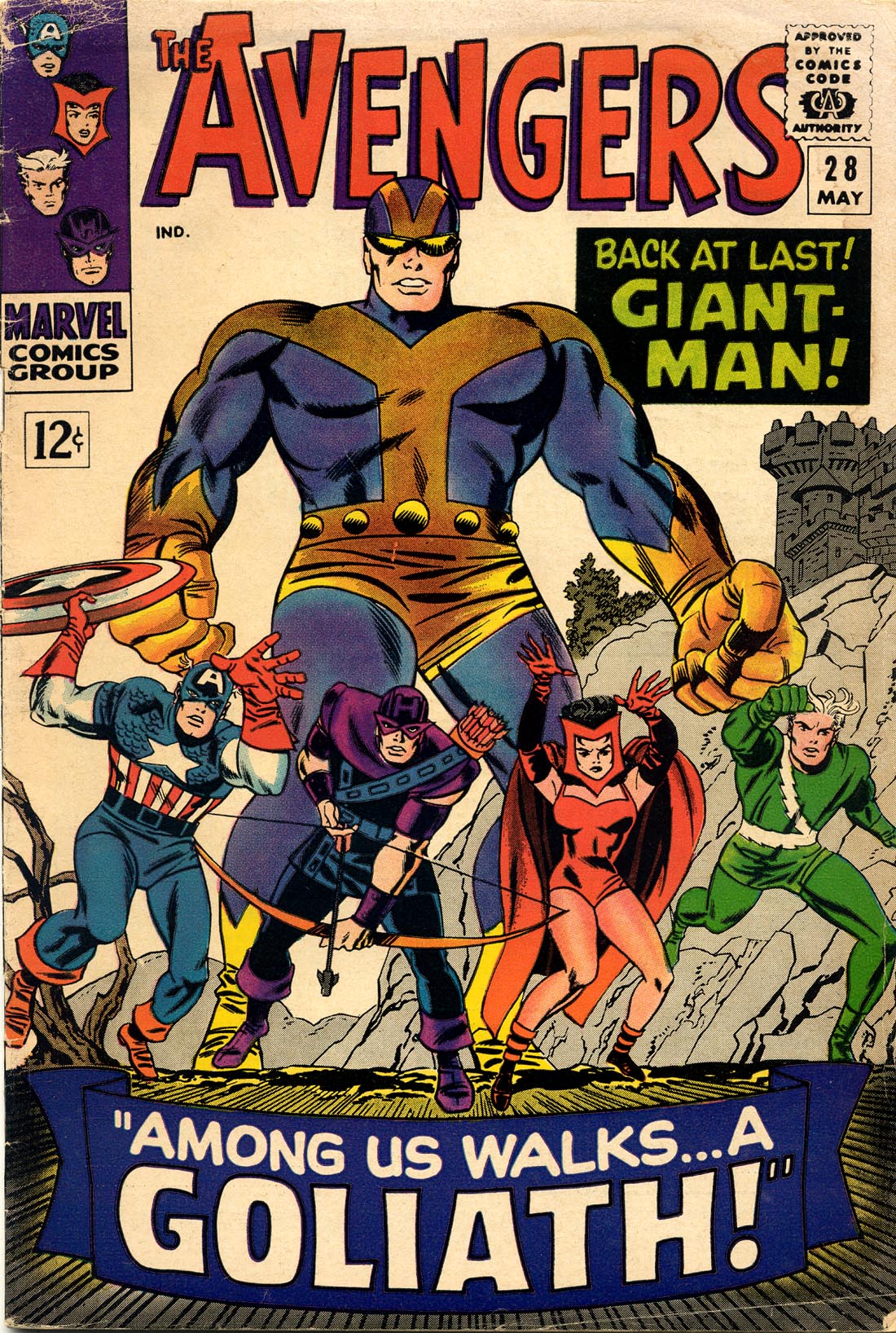 Read online The Avengers (1963) comic -  Issue #28 - 1