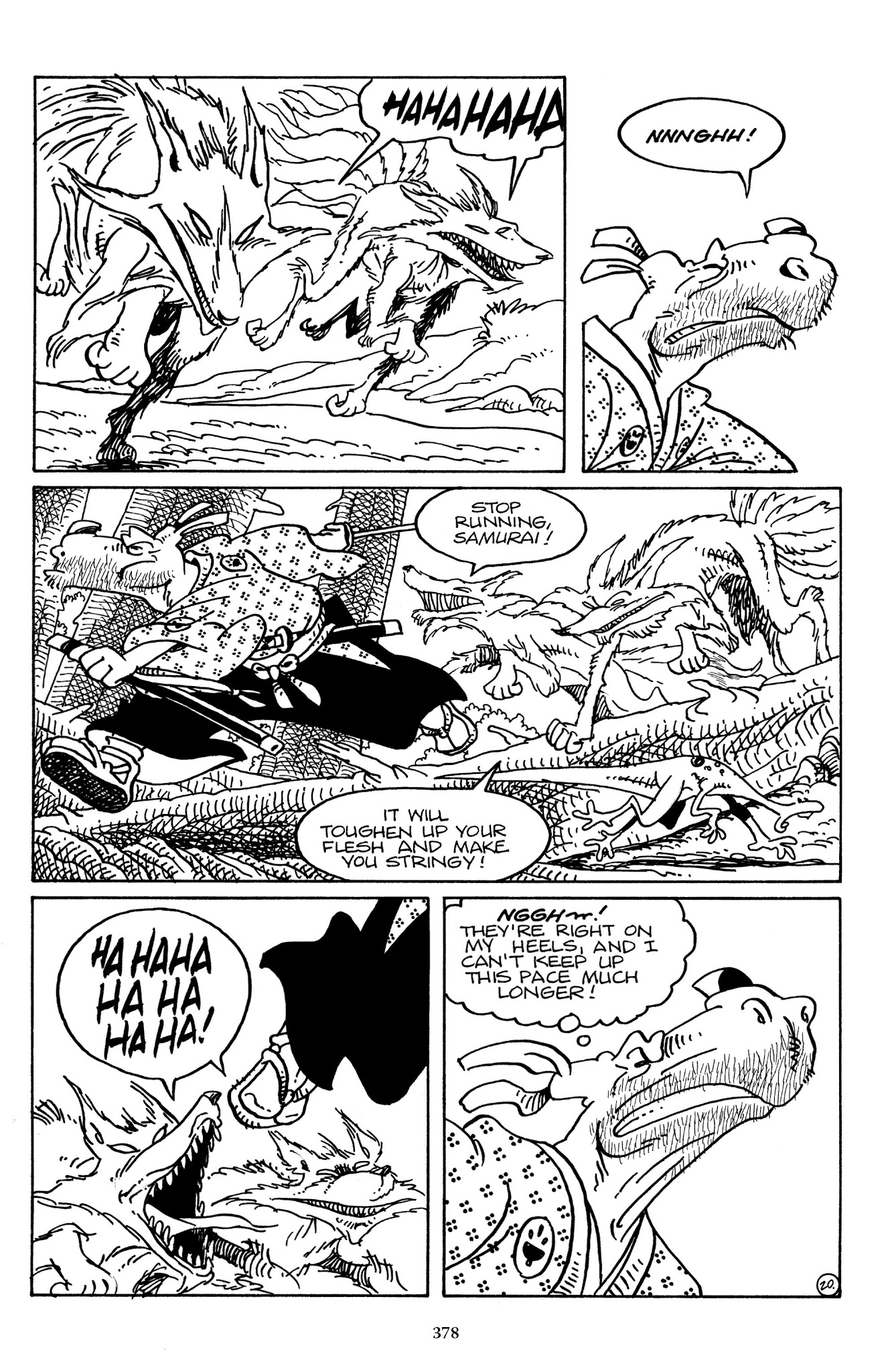 Read online The Usagi Yojimbo Saga comic -  Issue # TPB 6 - 376