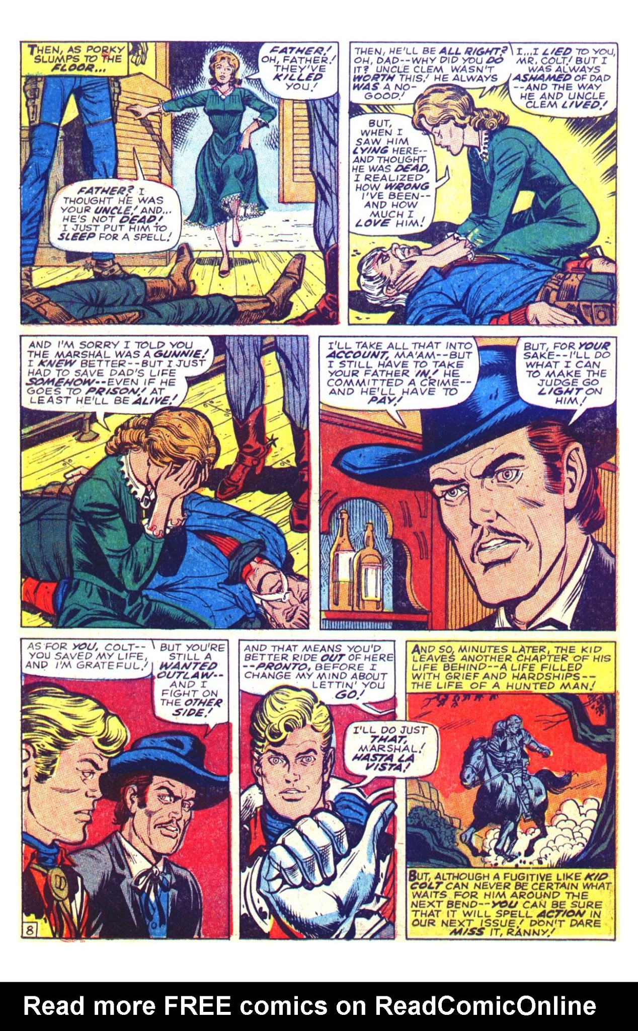 Read online Kid Colt Outlaw comic -  Issue #139 - 22