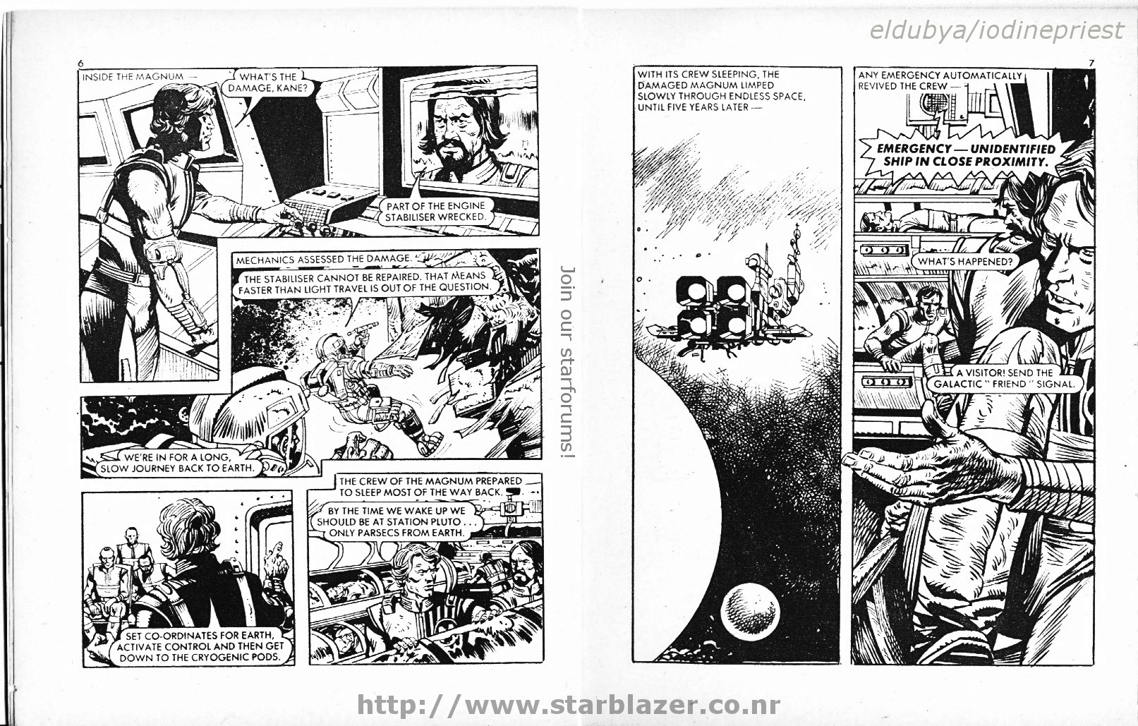 Read online Starblazer comic -  Issue #84 - 5