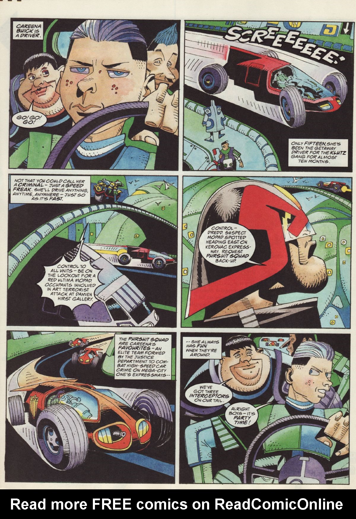 Read online Judge Dredd Megazine (vol. 3) comic -  Issue #3 - 33