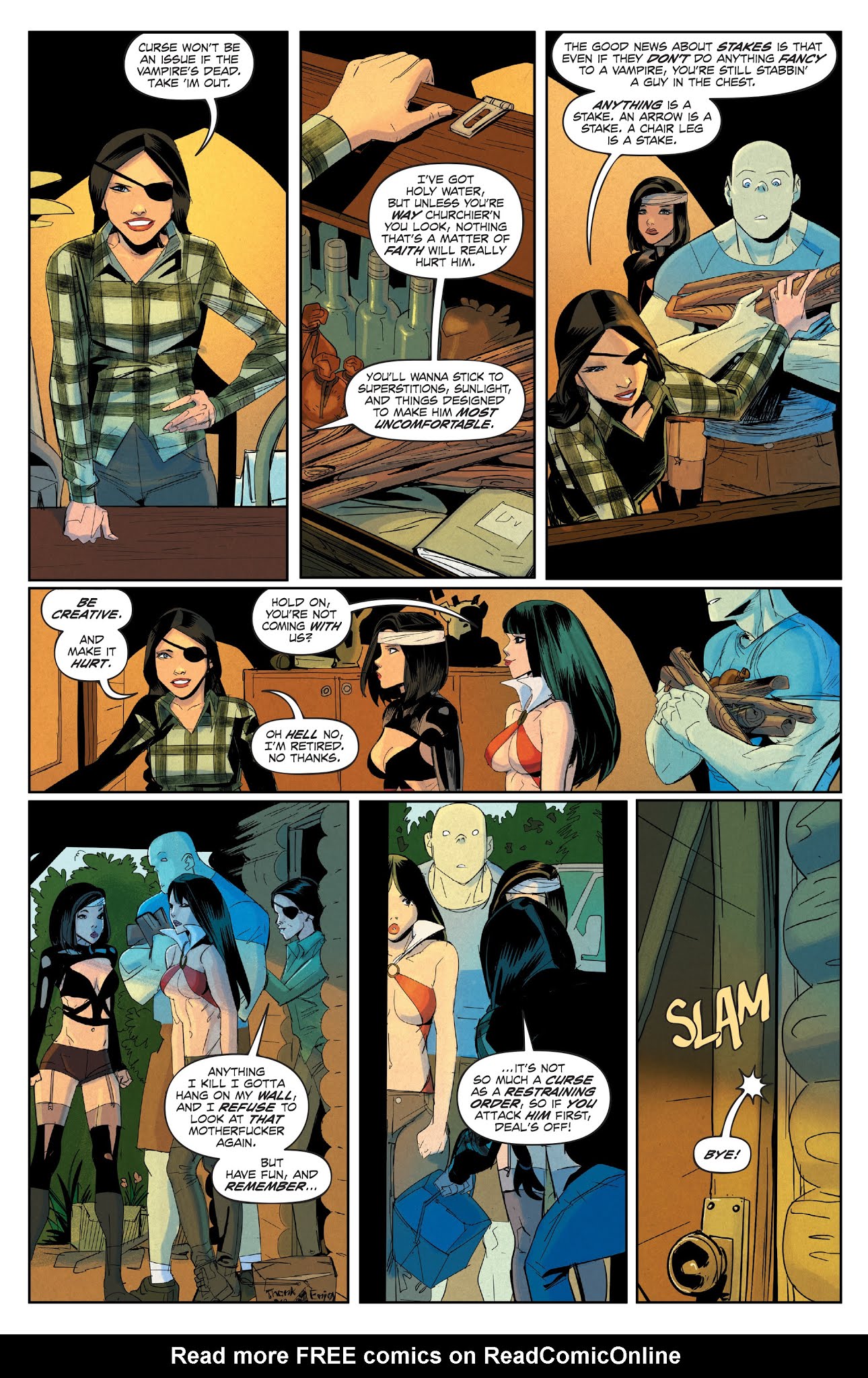 Read online Hack/Slash: Resurrection comic -  Issue #9 - 17