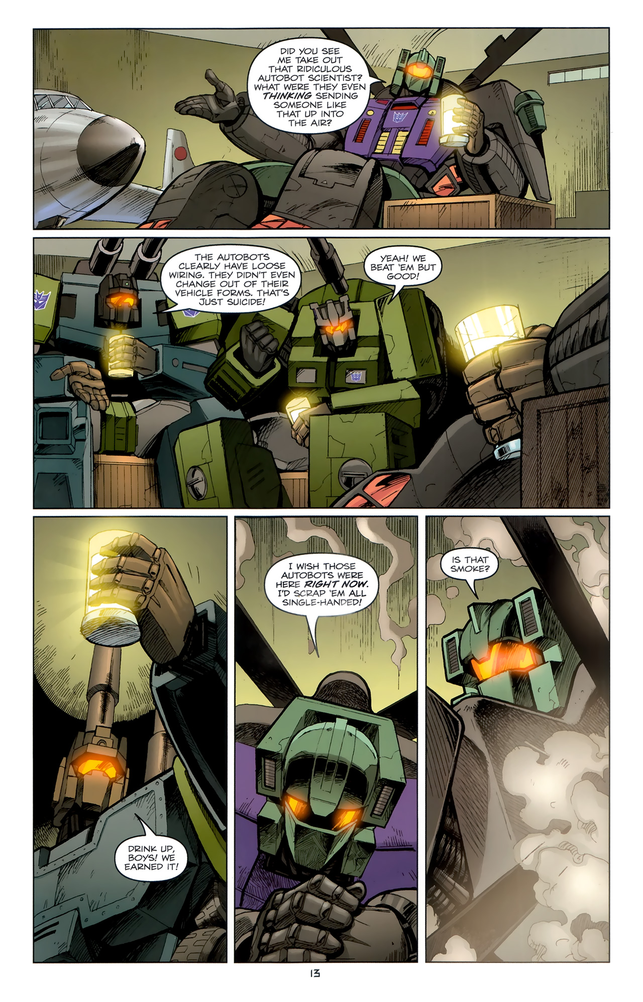 Read online The Transformers (2009) comic -  Issue #11 - 16