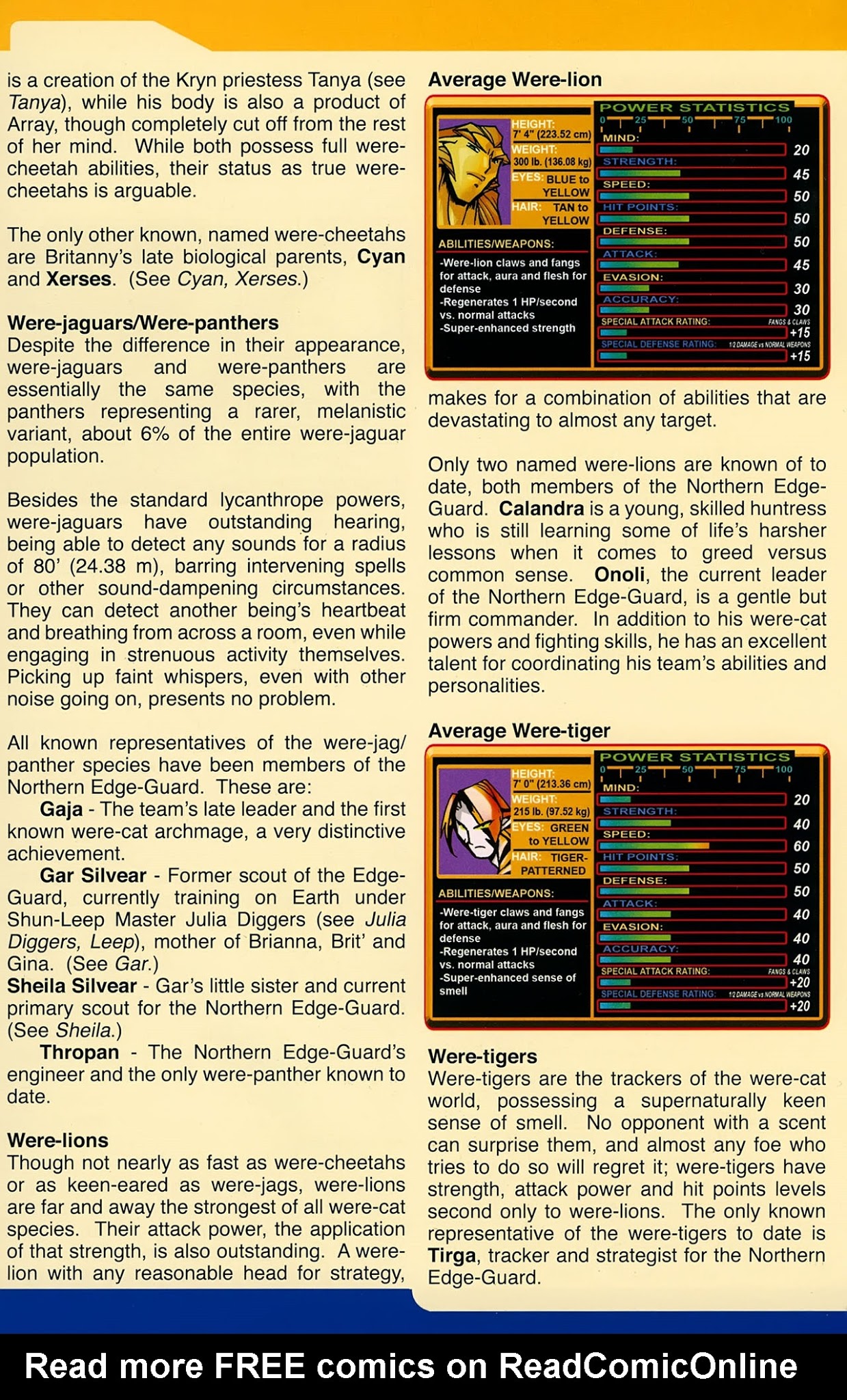 Read online Gold Digger Sourcebook: The Official Handbook of the GD Universe comic -  Issue #16 - 14