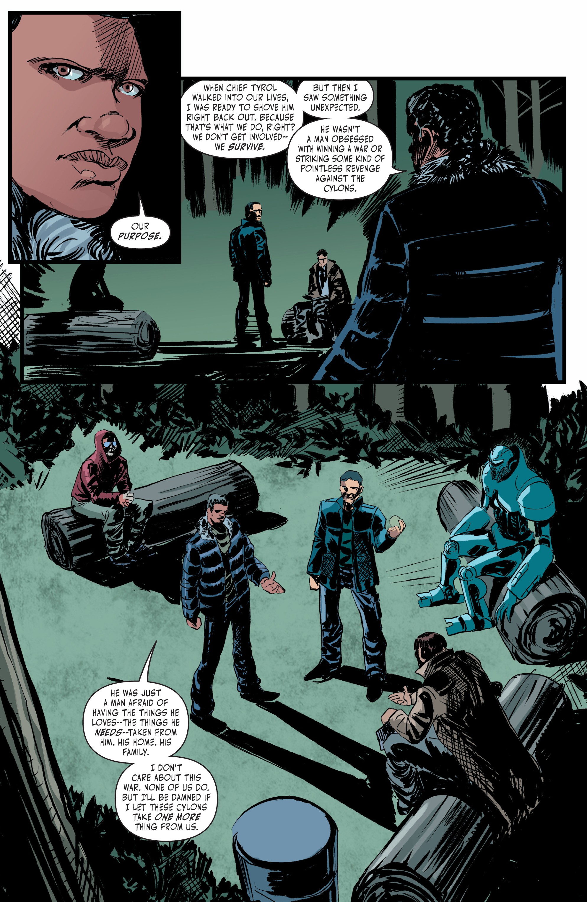 Read online Battlestar Galactica: Twilight Command comic -  Issue #2 - 21