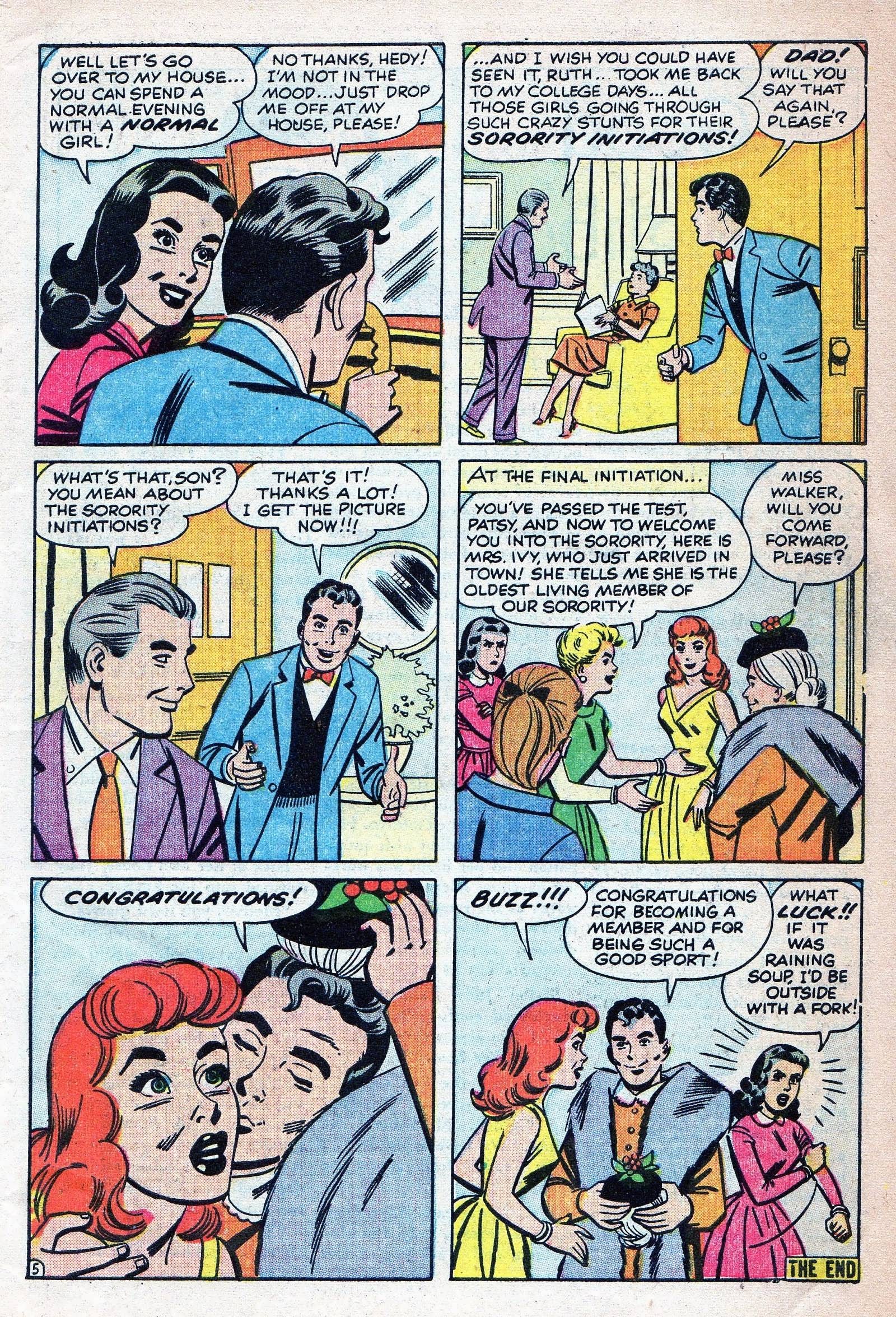 Read online Patsy and Hedy comic -  Issue #48 - 7