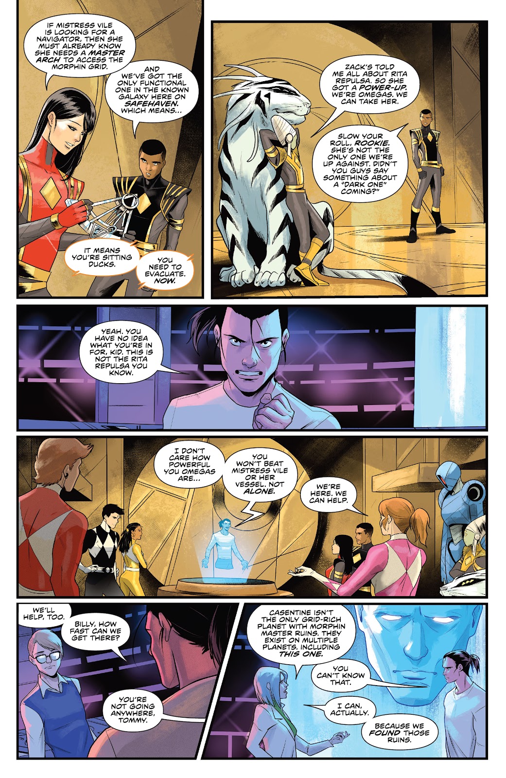 Mighty Morphin Power Rangers issue 106 - Page 7