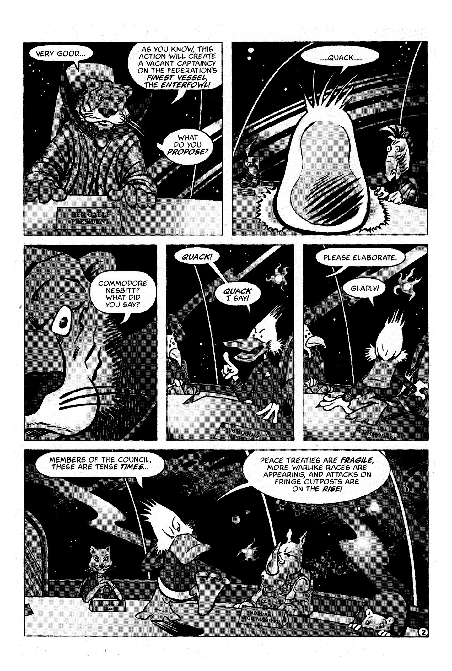 Read online Star Quack comic -  Issue # Full - 4