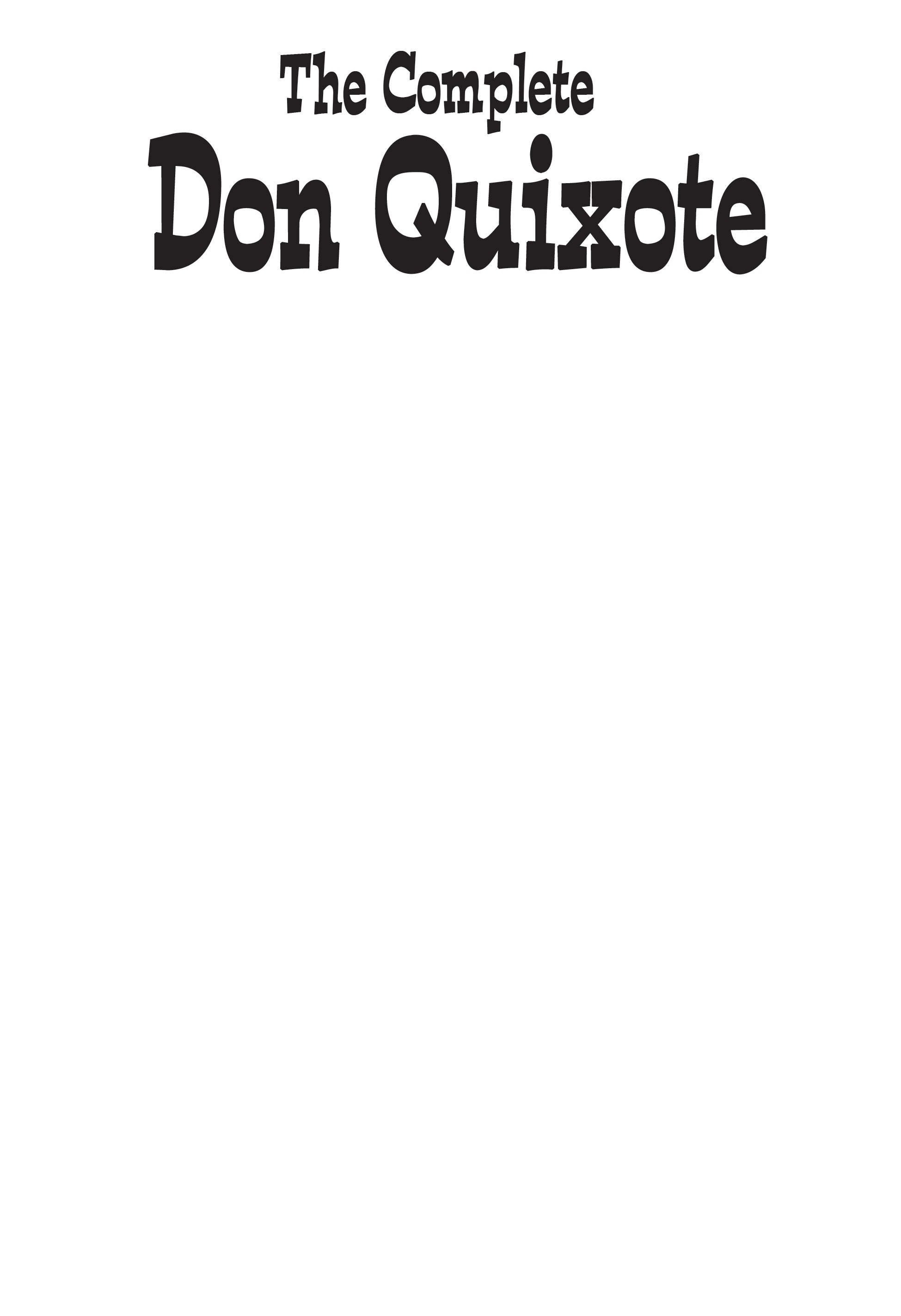 Read online The Complete Don Quixote comic -  Issue # TPB (Part 1) - 2