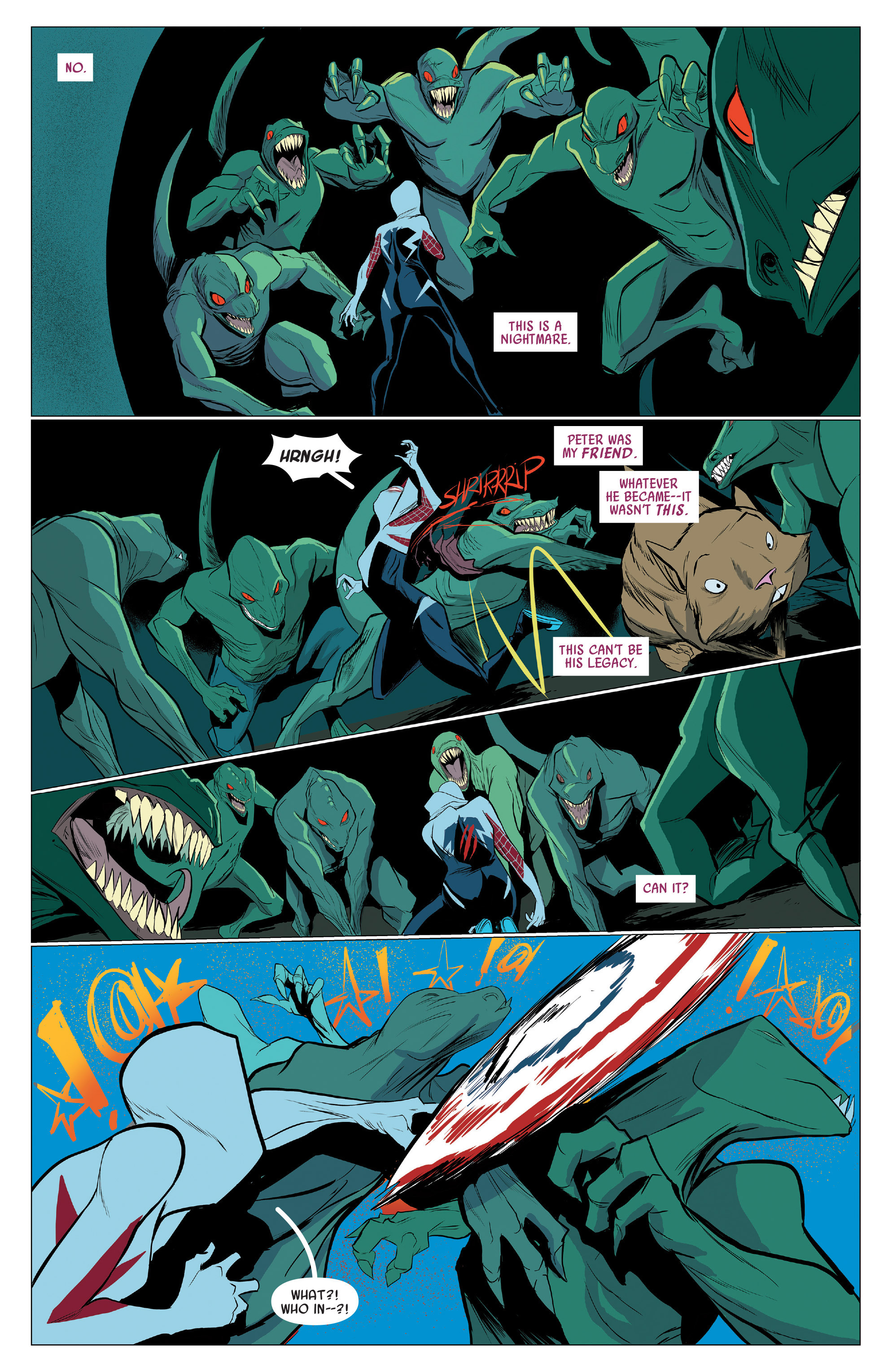 Read online Spider-Gwen [II] comic -  Issue #1 - 21