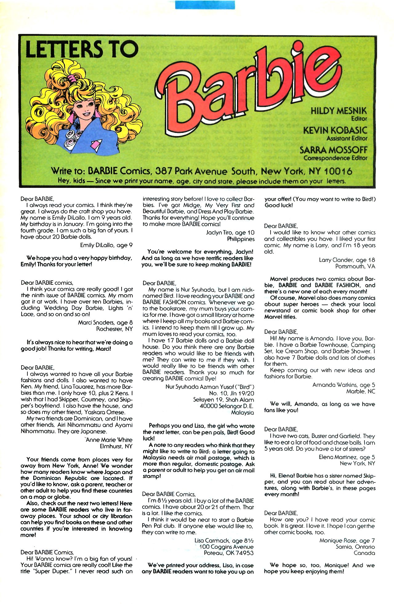 Read online Barbie comic -  Issue #20 - 31