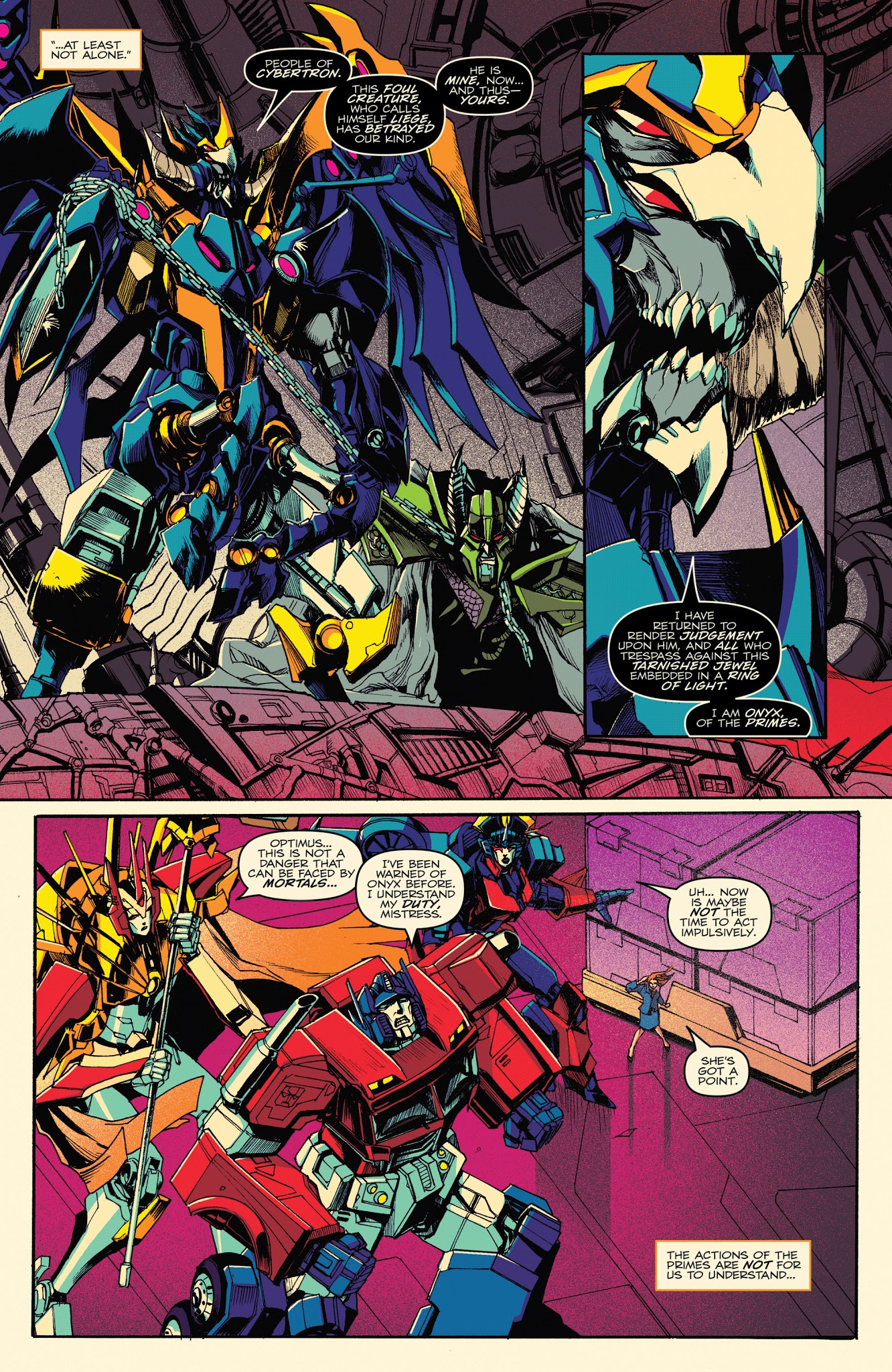 Read online Optimus Prime comic -  Issue #15 - 23