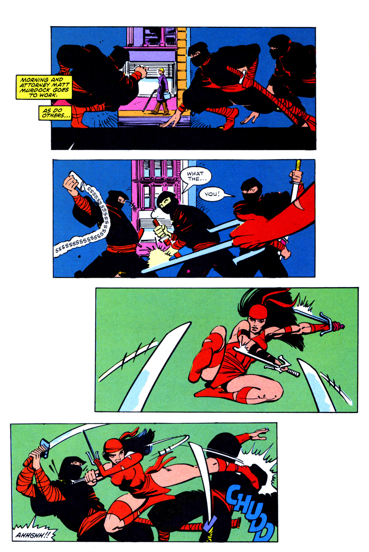 Read online The Elektra Saga comic -  Issue #2 - 11