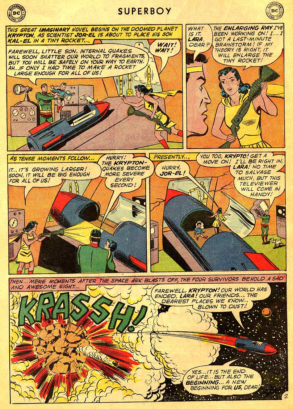Read online Superboy (1949) comic -  Issue #95 - 3