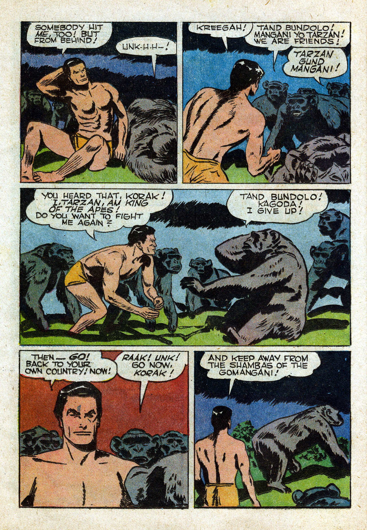 Read online Tarzan (1948) comic -  Issue #117 - 16