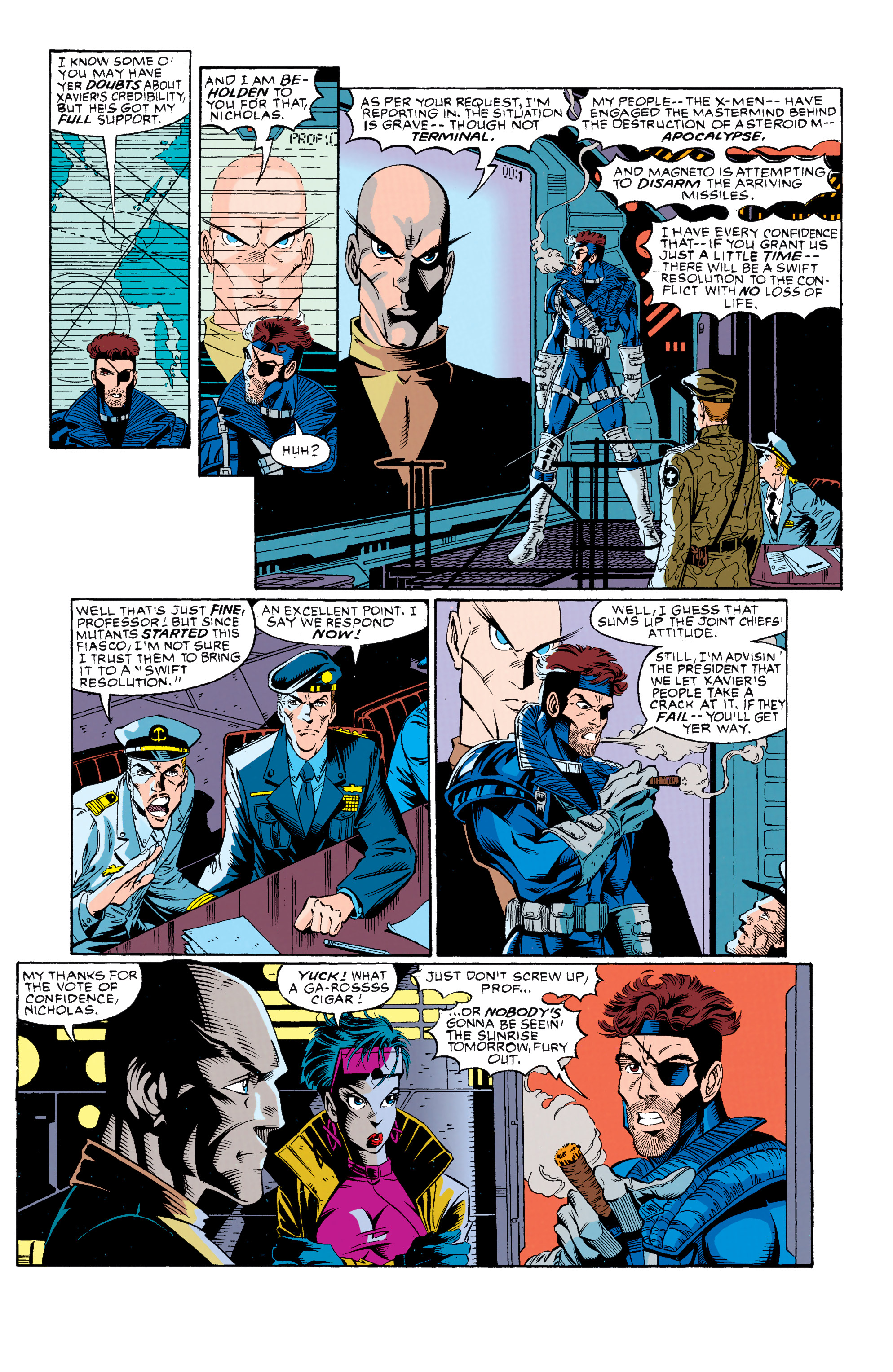 Read online The Adventures of the X-Men comic -  Issue # _TPB Clear and Present Dangers (Part 2) - 53