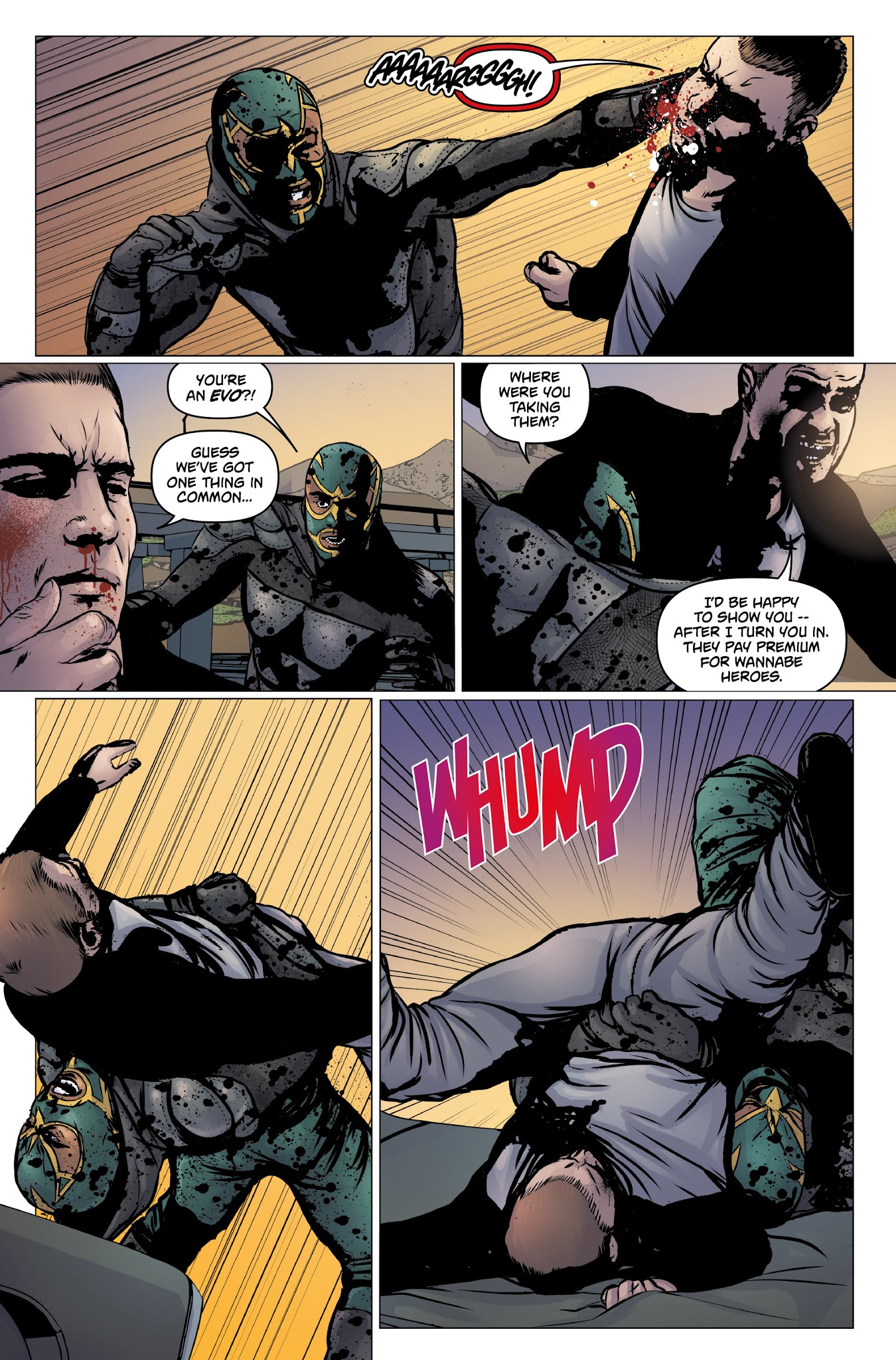 Read online Heroes: Vengeance comic -  Issue #5 - 8