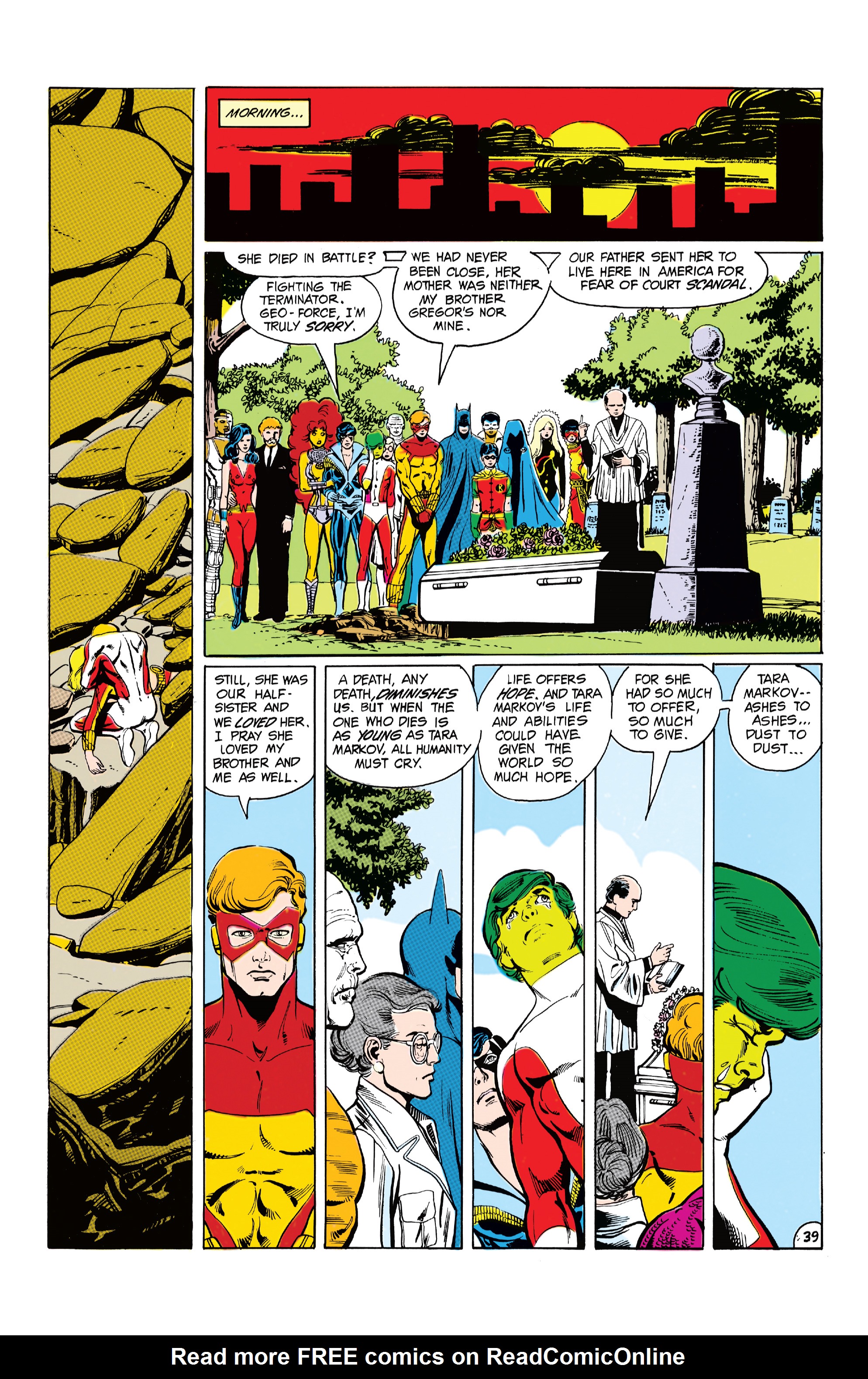 Read online Tales of the Teen Titans comic -  Issue # Annual 3 - 39