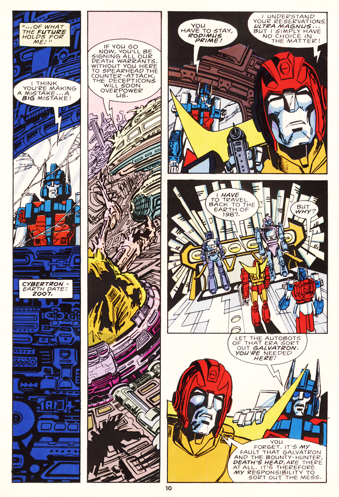 Read online The Transformers (UK) comic -  Issue #115 - 9