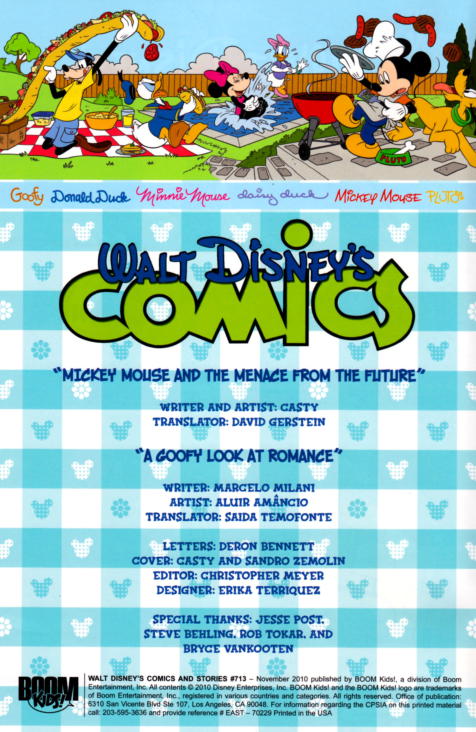 Read online Walt Disney's Comics and Stories comic -  Issue #713 - 2