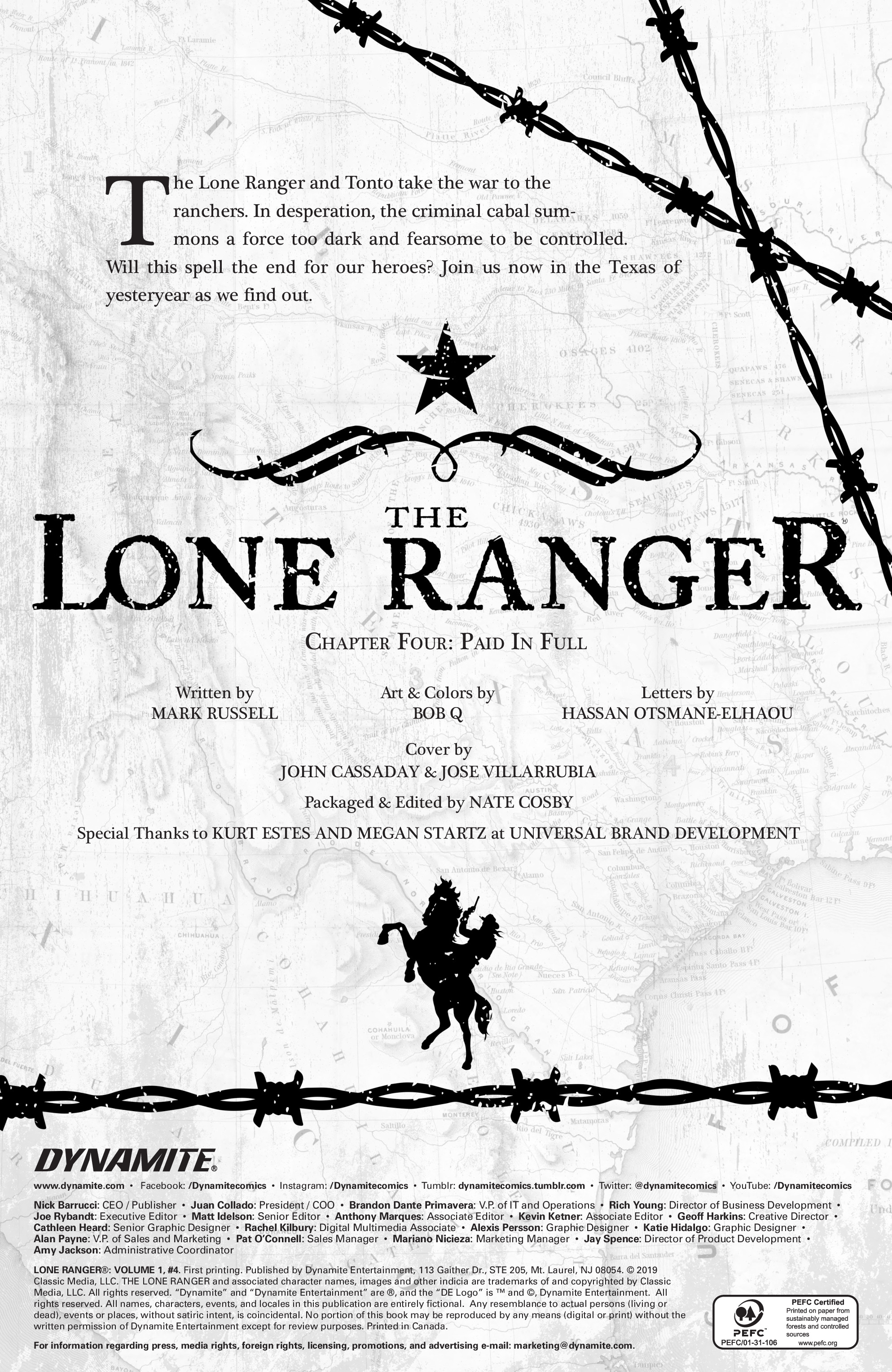 Read online The Lone Ranger (2018) comic -  Issue #4 - 2