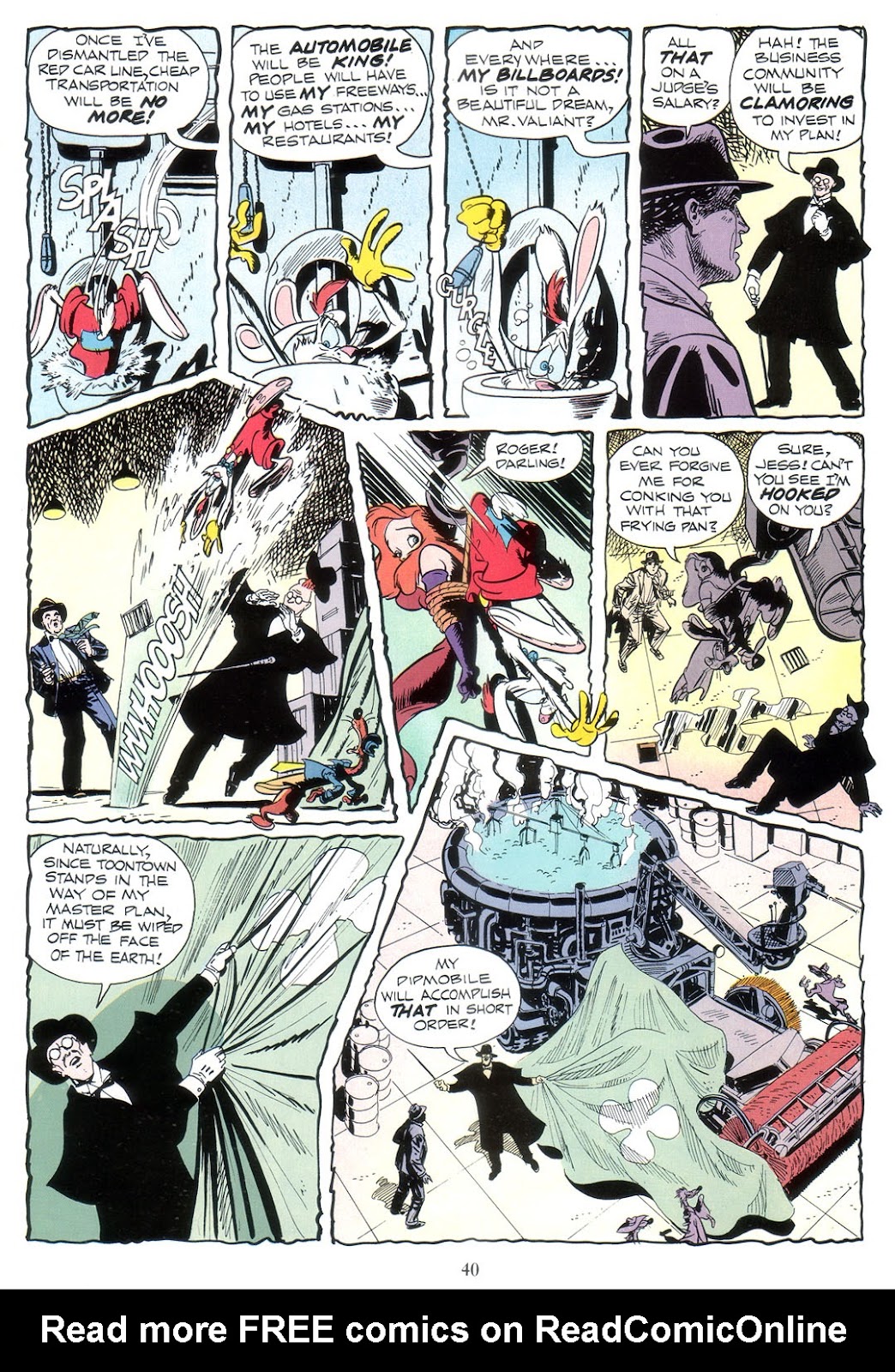 Marvel Graphic Novel issue 41 - Who Framed Roger Rabbit - Page 42