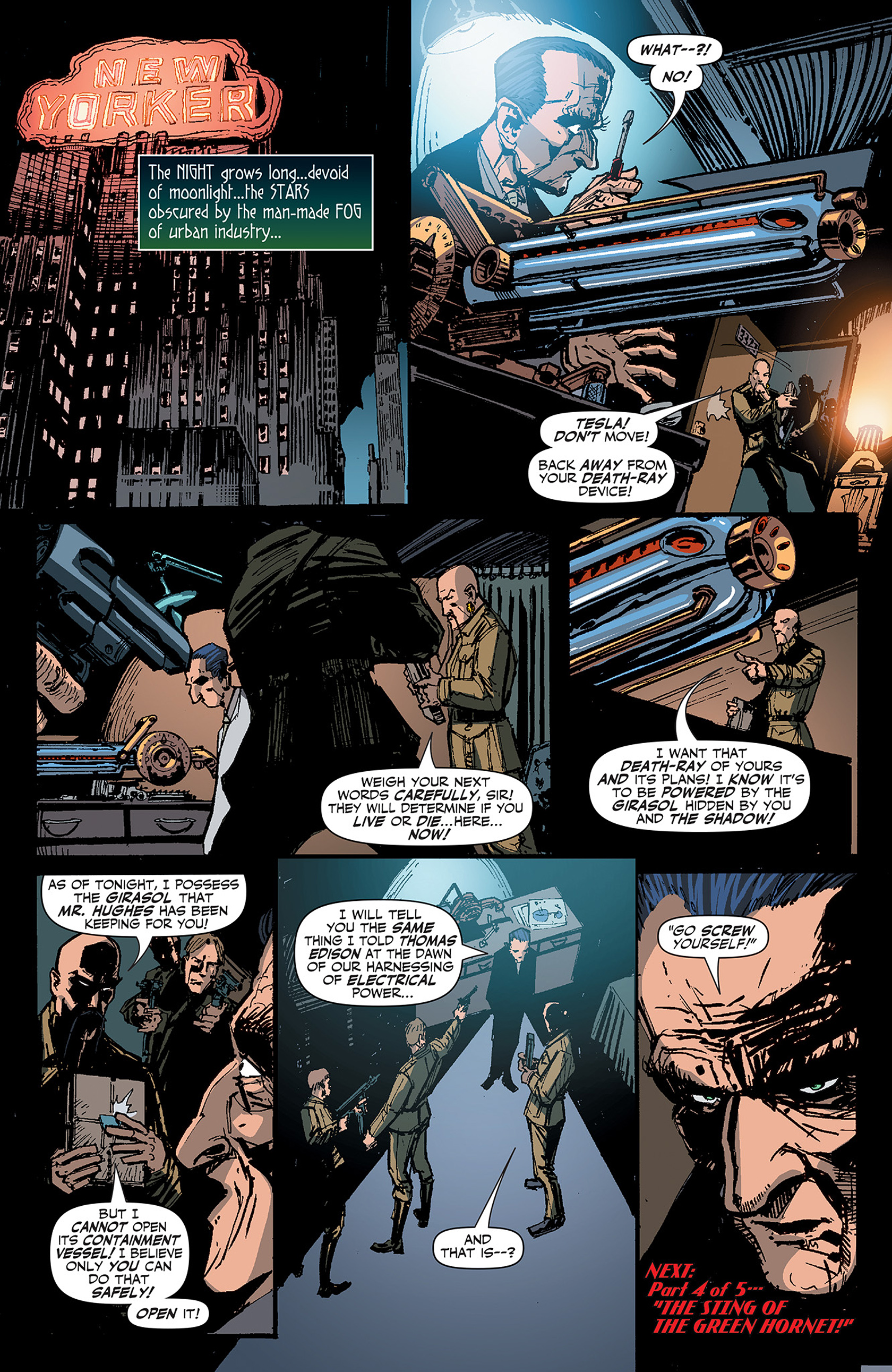 Read online The Shadow/Green Hornet: Dark Nights comic -  Issue #3 - 25